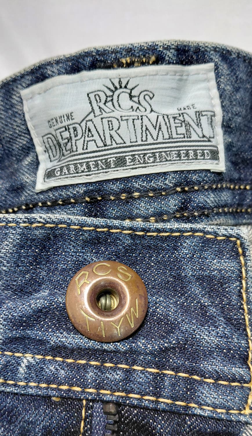 [Selvedge/26] Rodeo Crowns 헤비 데미지 셀비지 데님 상품이미지4