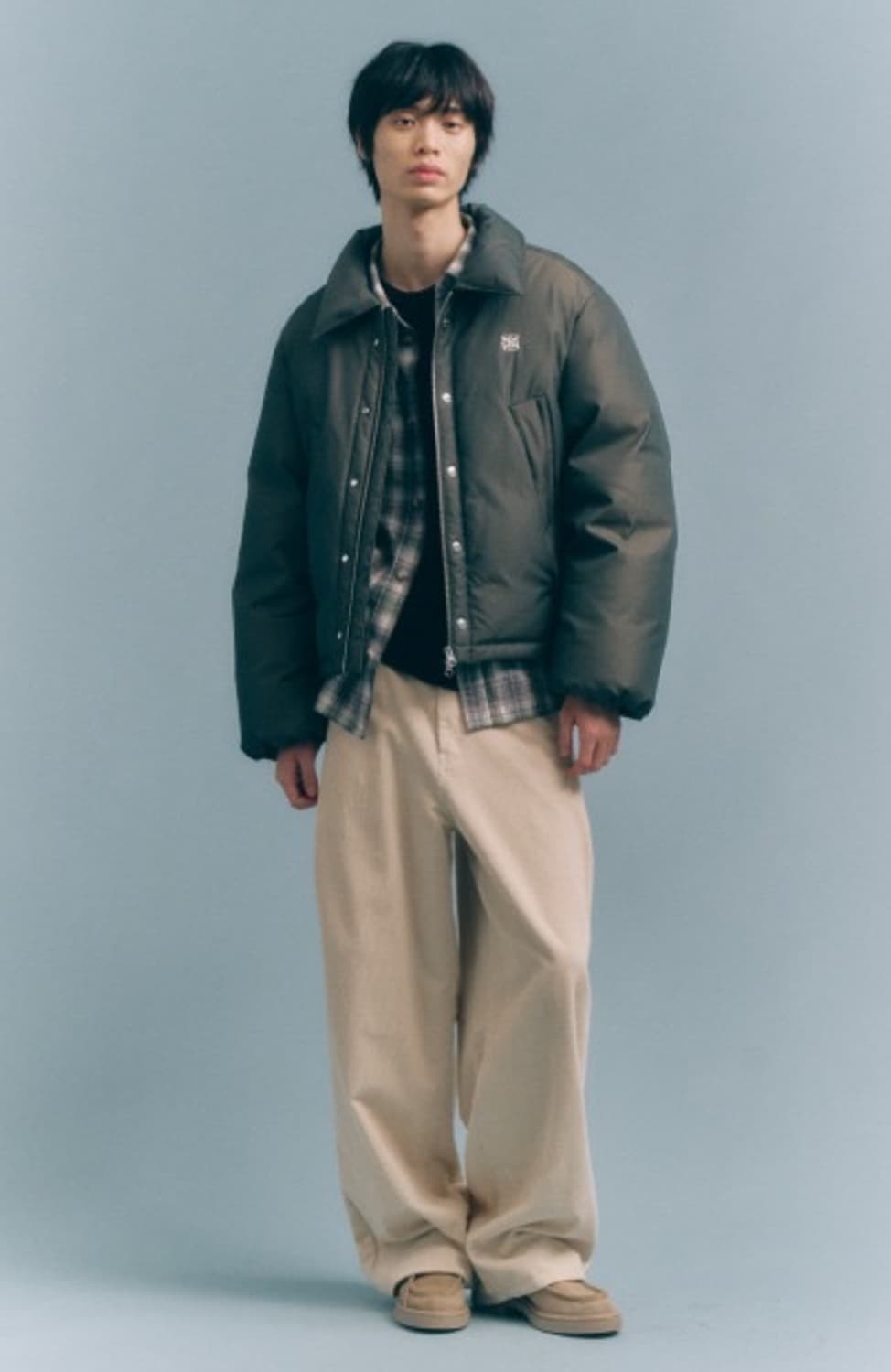 세터 레체 덕다운 패딩 그린브라운 새상품 상품이미지3