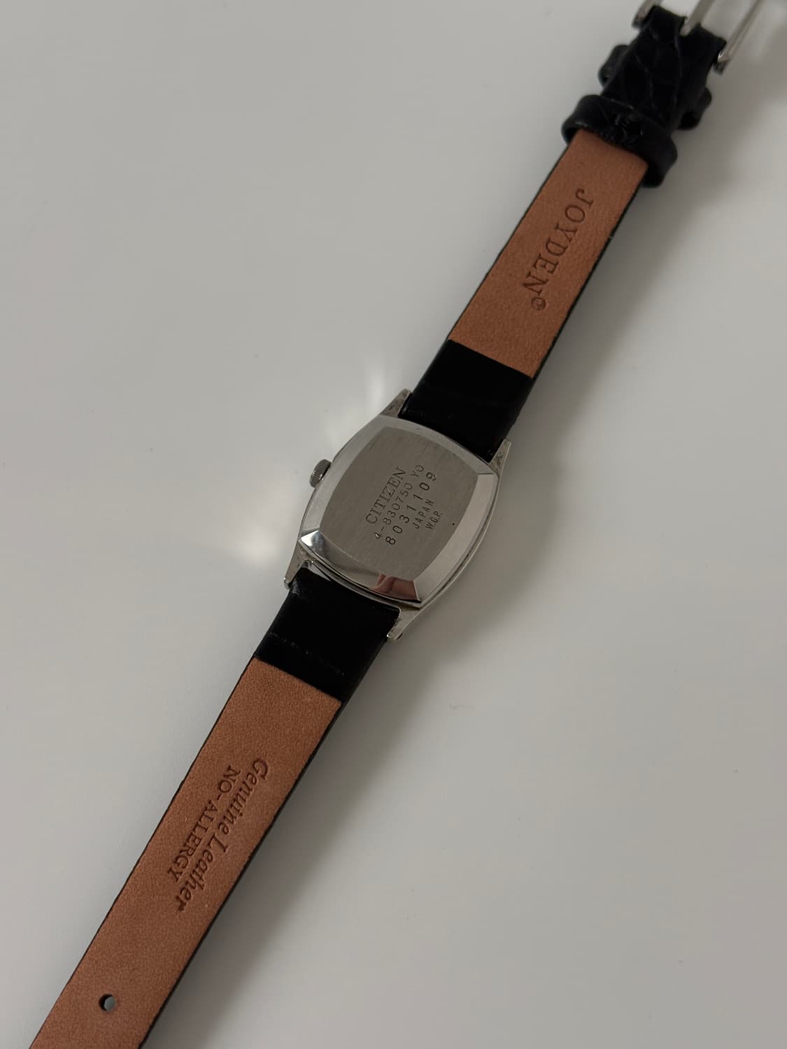 1980s CQ Snow Dial Tank Ladies Quartz 상품이미지7