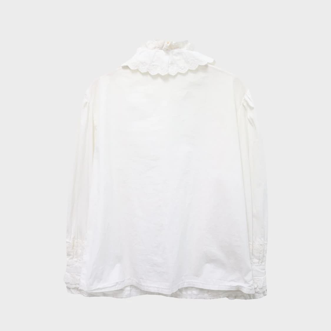 BIBIY 키즈 빈티지 프릴 블라우스 61081 상품이미지2