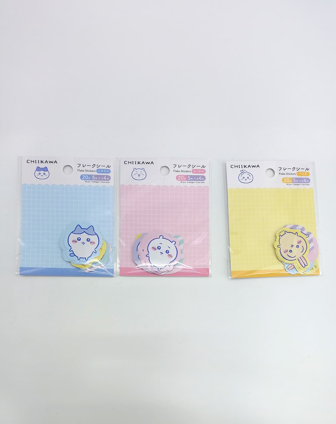 치이카와 먼작귀 우사기 하치와레 스티커 모몽가 쿠리만쥬 랏코 상품이미지1