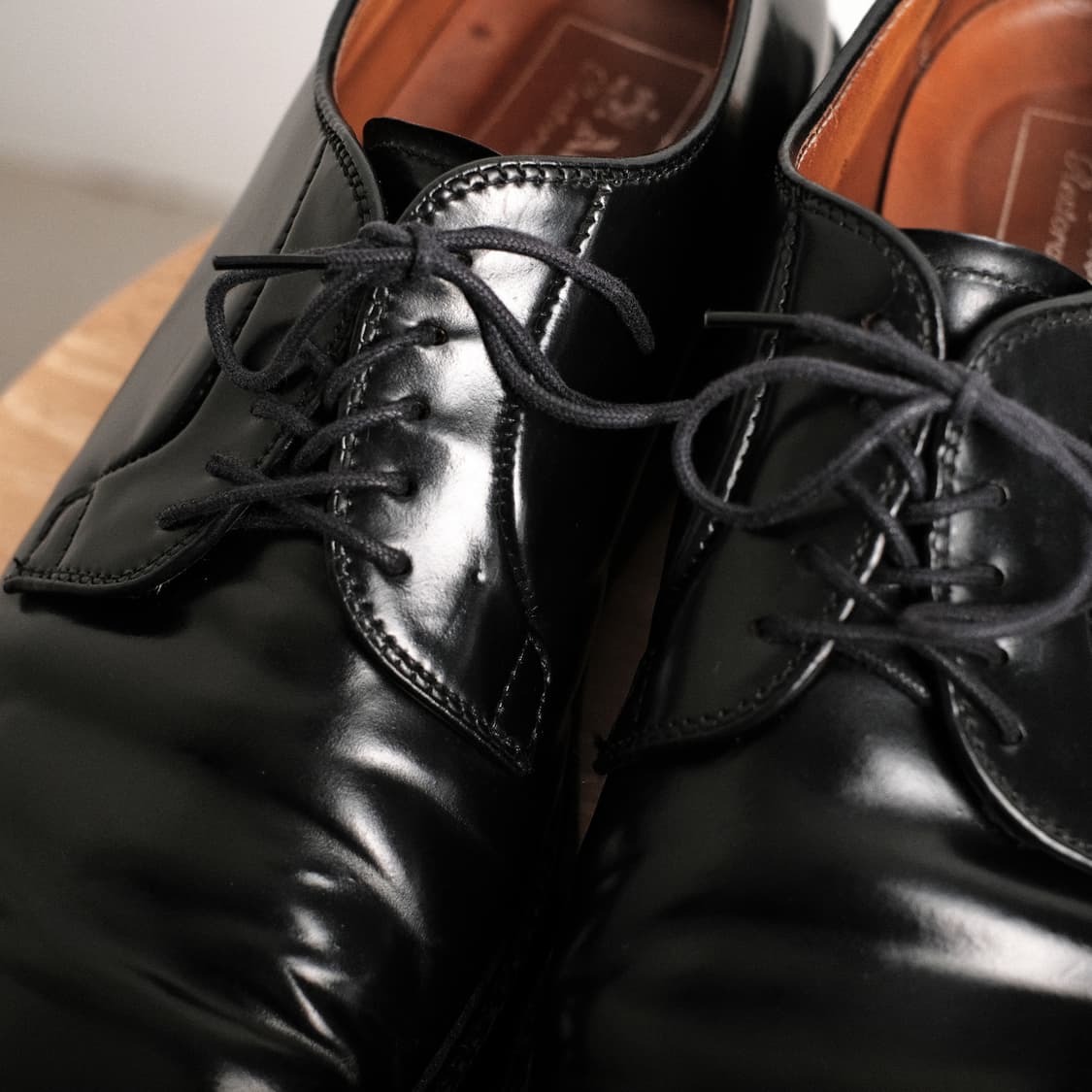 알든 9901 10D(280-285)사이즈 블랙 코도반 플레인토더비 상품이미지8