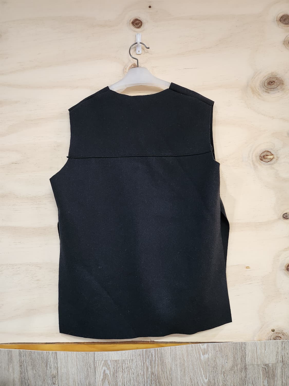 537) 여성 브이넥 트임베스트 상품이미지2