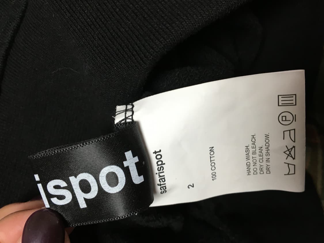 사파리스팟 우먼 1/2 베이직 사파리 후드 블랙 상품이미지5