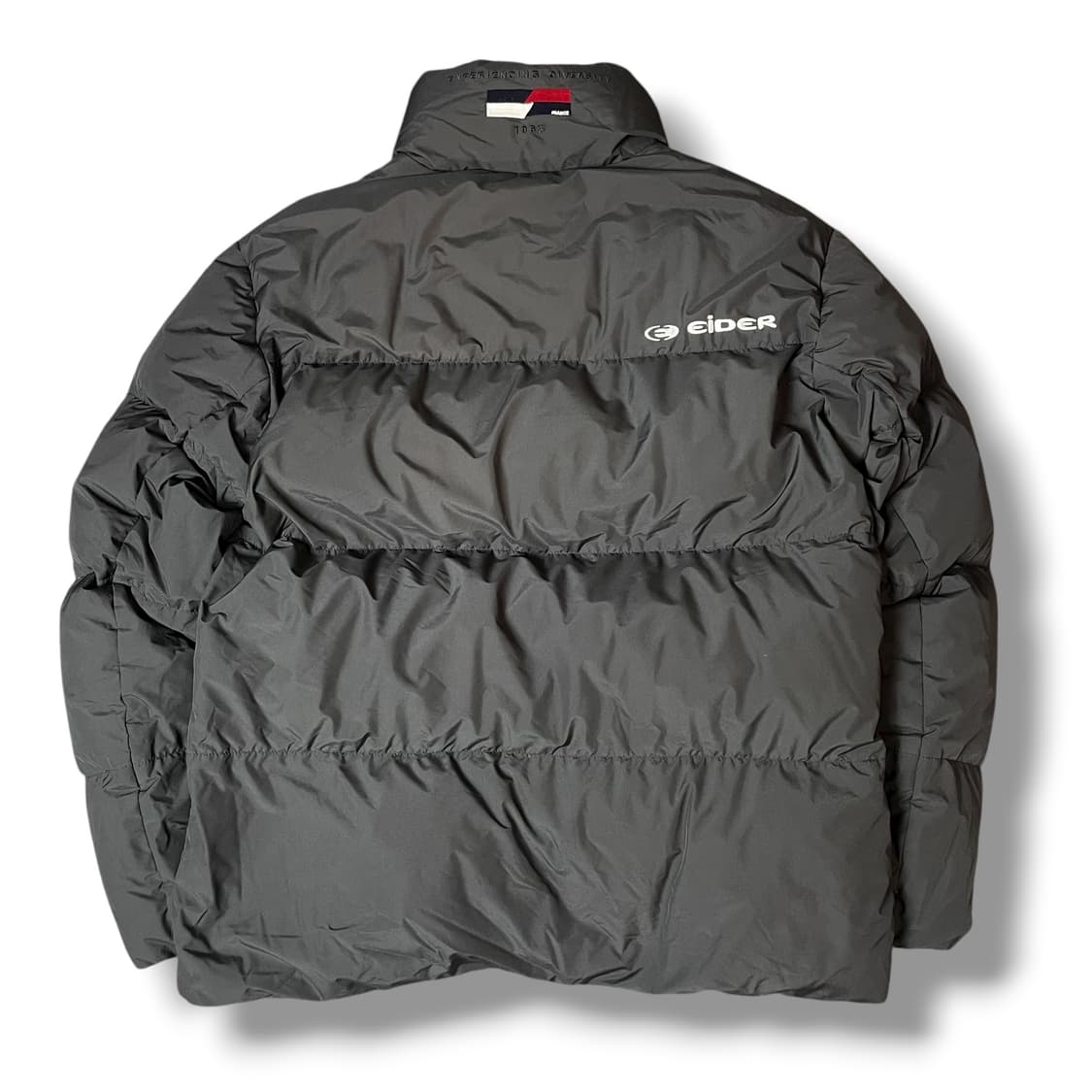 아이더 화이트 로고 블랙 푸퍼 다운 패딩 M 상품이미지2