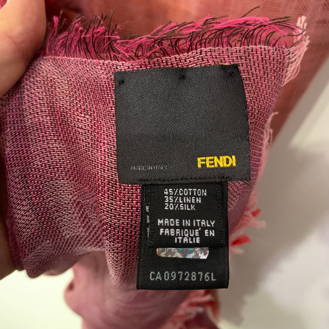 펜디FF 로고 스카프 상품이미지5