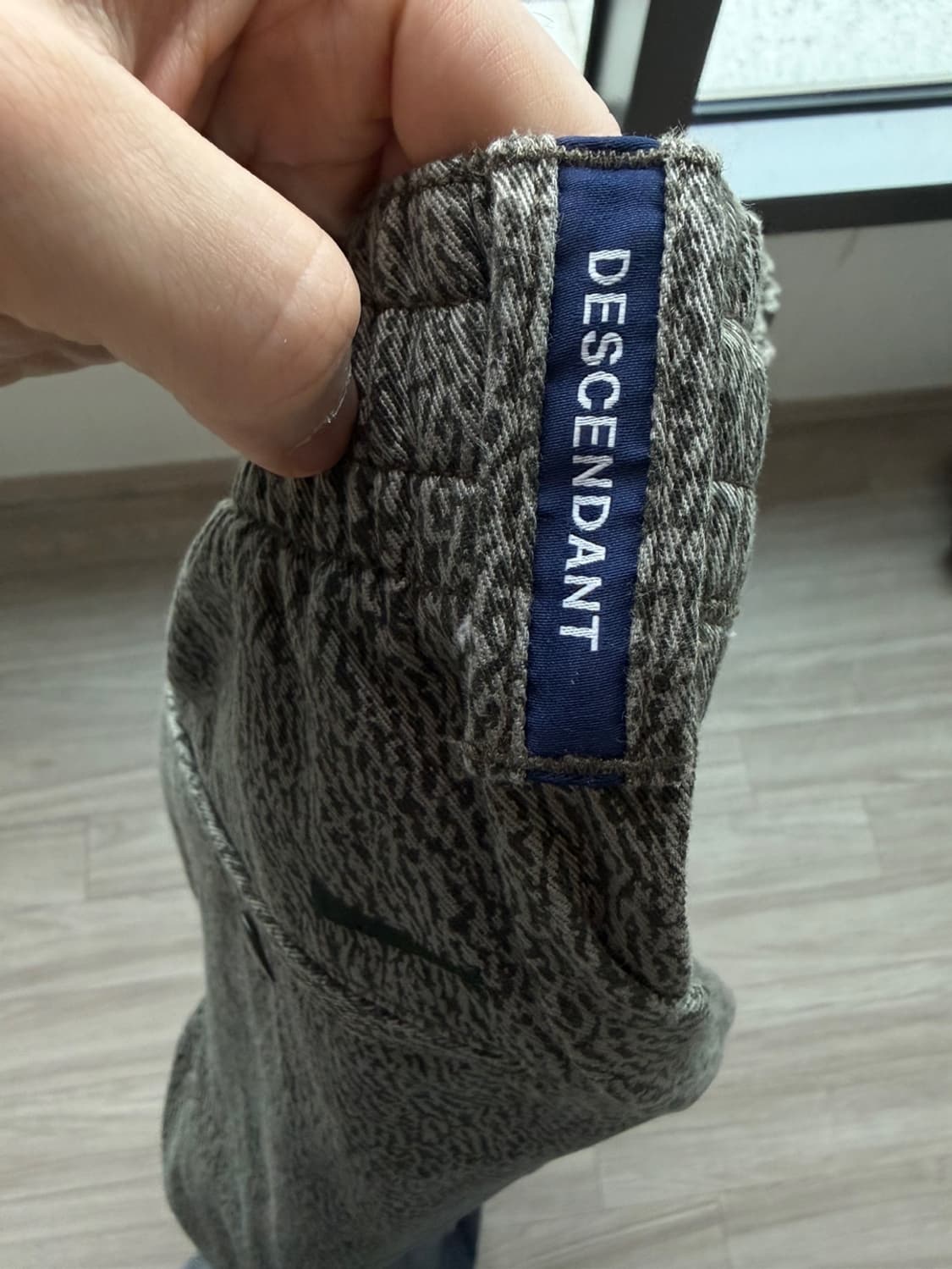 [2] DESCENDANT 디센턴트 패턴팬츠 새상품 상품이미지4