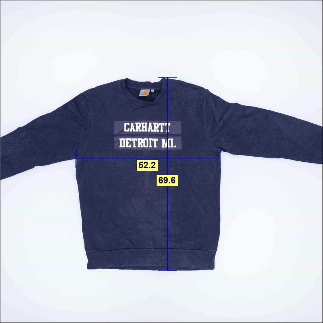 [M] 칼하트 센터프린팅 맨투맨티셔츠 0115H1 상품이미지8