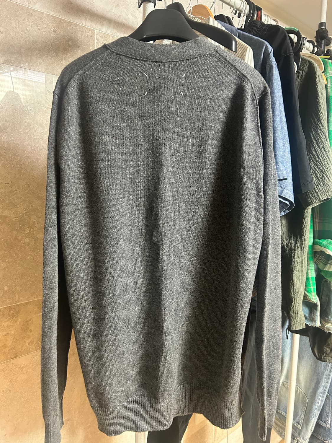 Maison Margiela 그레이 가디건 L 마르지엘라 상품이미지4