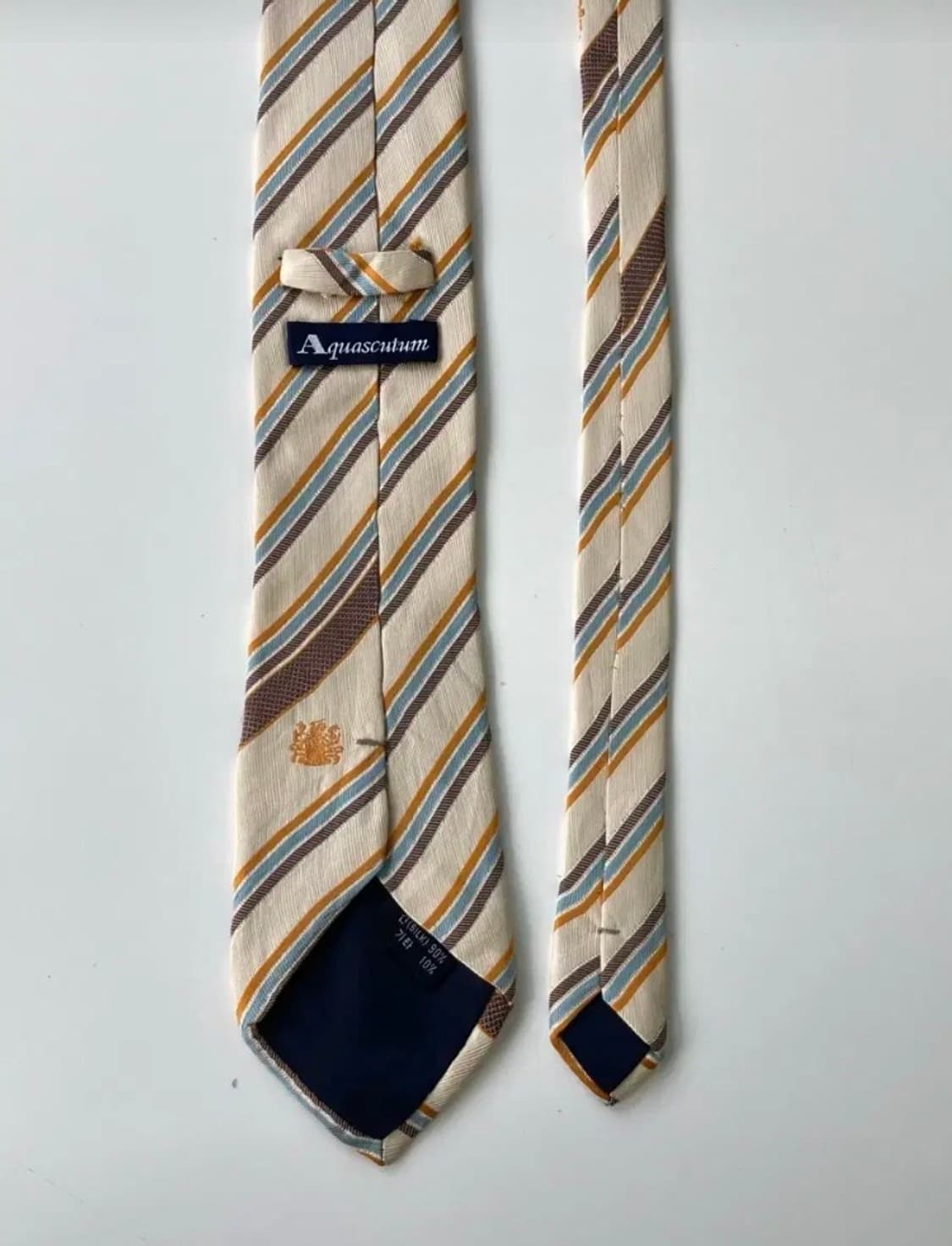 아쿠아스큐텀 넥타이 상품이미지2