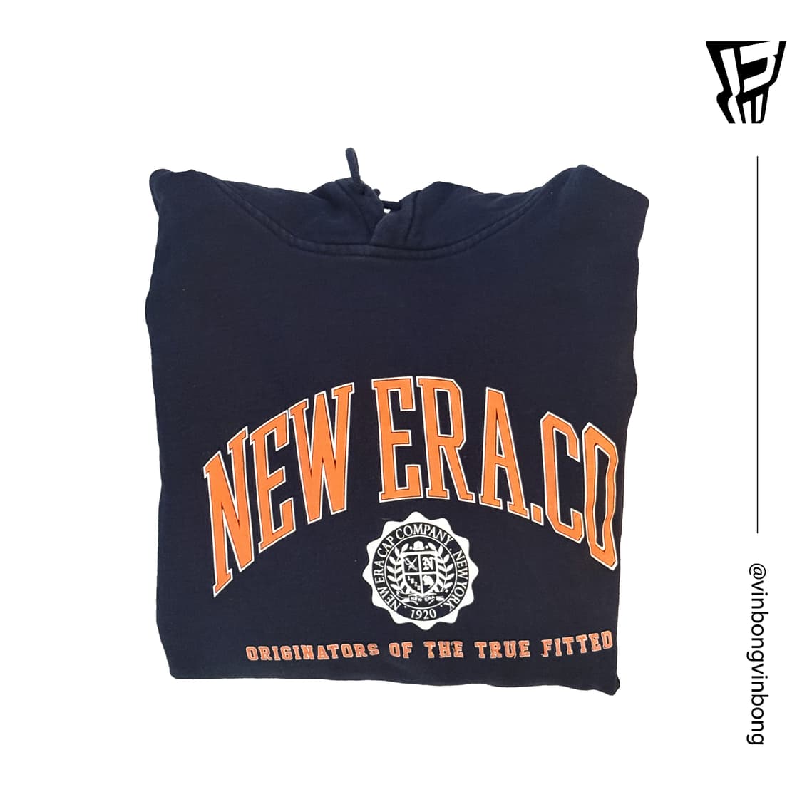 뉴에라 네이비 후드티(기모) 상품이미지3