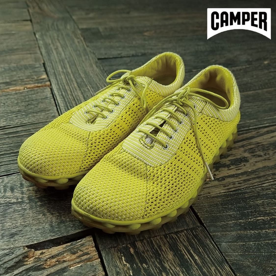 [캠퍼] 니트 쉘 레이스업 스니커즈 M19093 상품이미지1