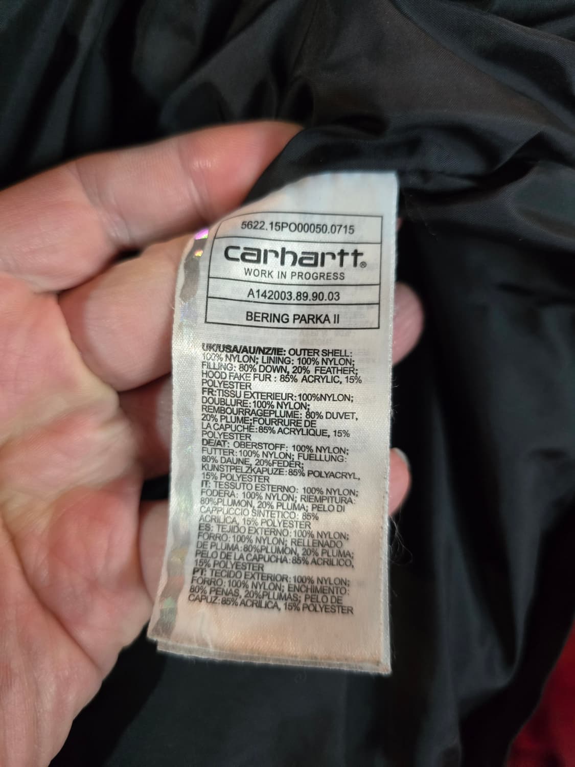 칼하트패딩 상품이미지5