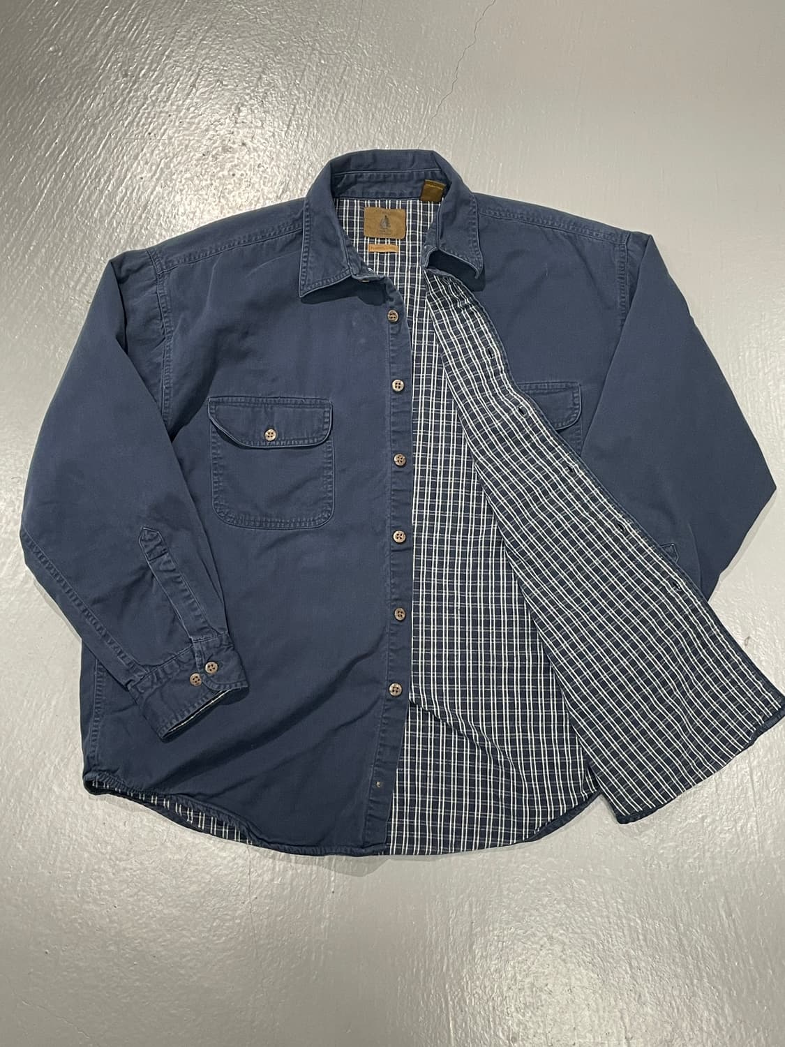 빈티지 플란넬 워크 셔츠   상품이미지8