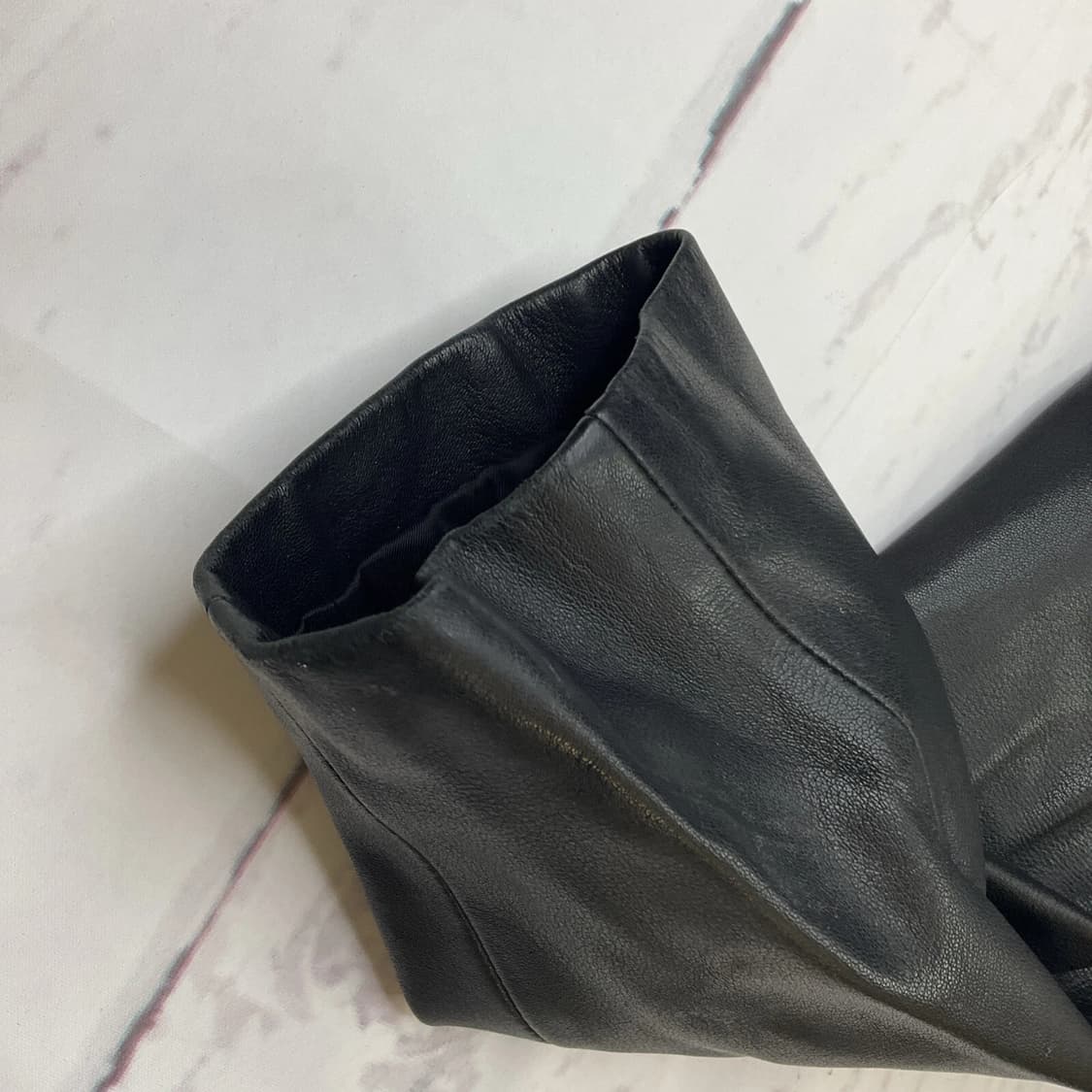 올드 갭 빈티지 레더 카코트 상품이미지4