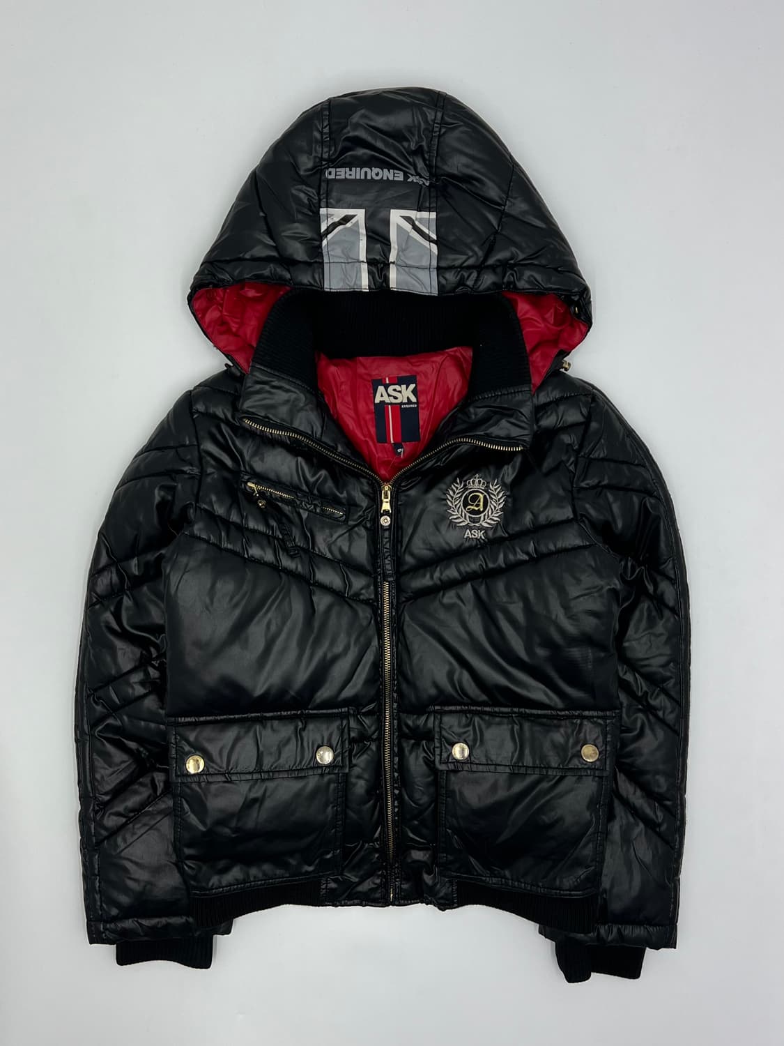 ASK 우먼 후드 패딩 상품이미지1