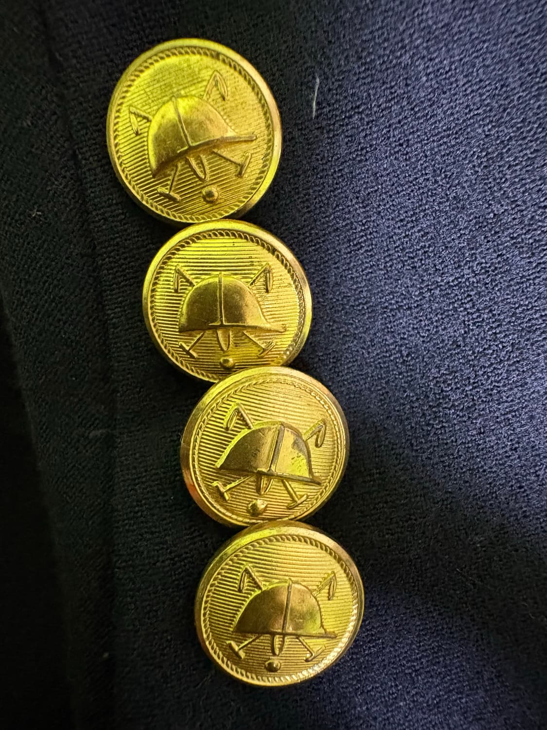 폴로 랄프로렌 금장 네이비 블레이저 made in usa 상품이미지6