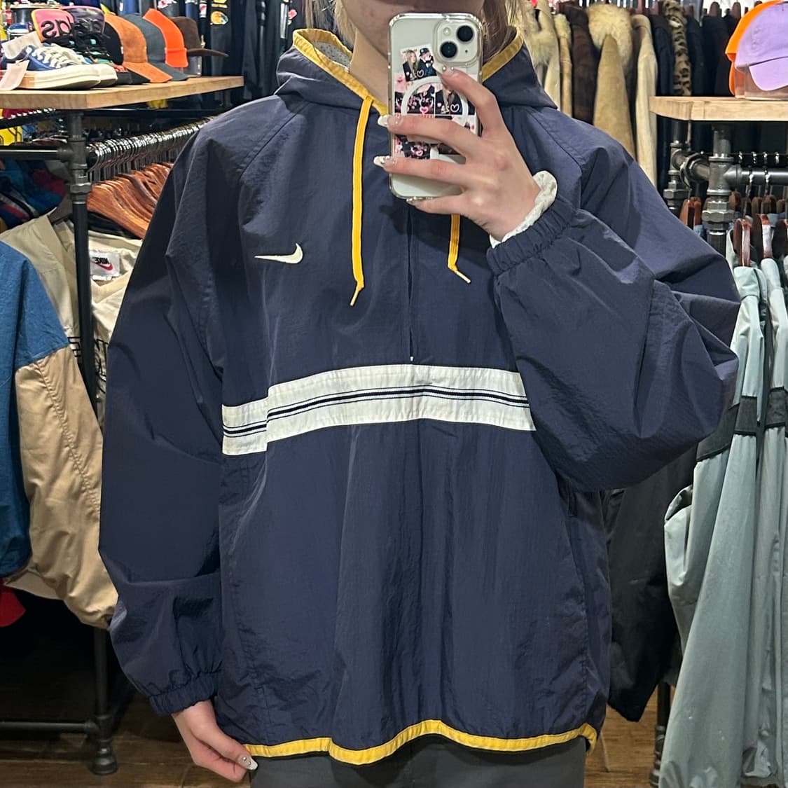 [HI] 나이키 후드 아노락 딥퍼플 상품이미지2