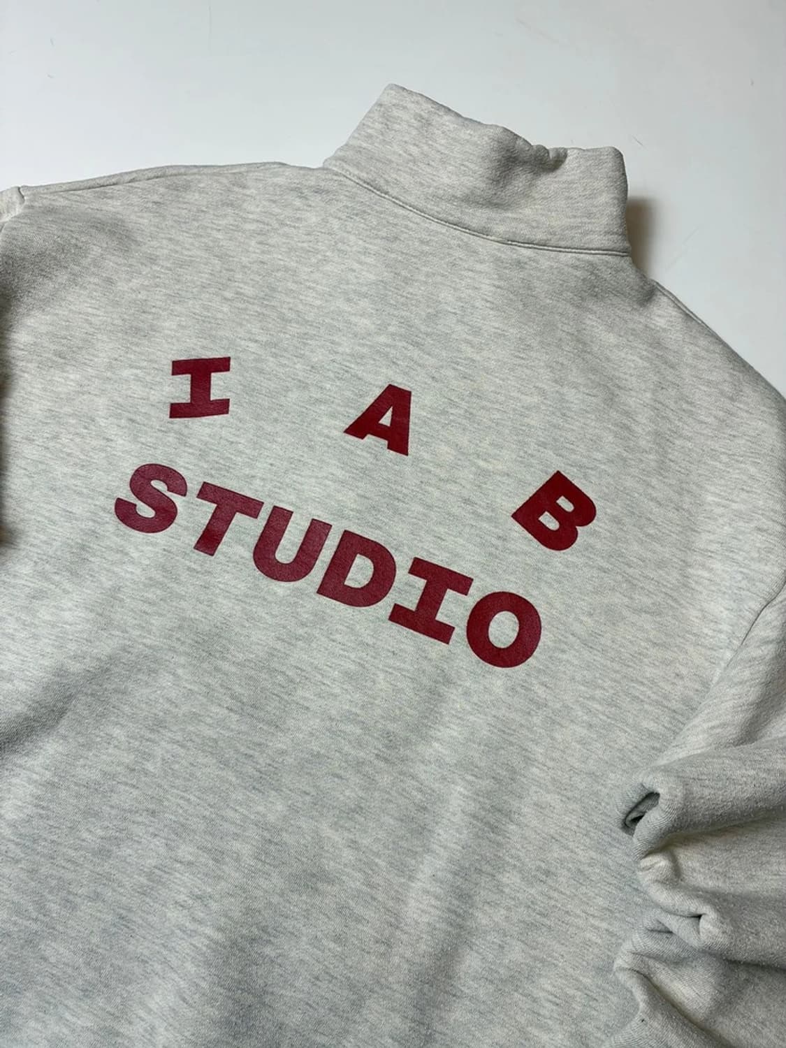 아이앱스튜디오 하프 집 풀오버 맨투맨 PN9327 상품이미지7