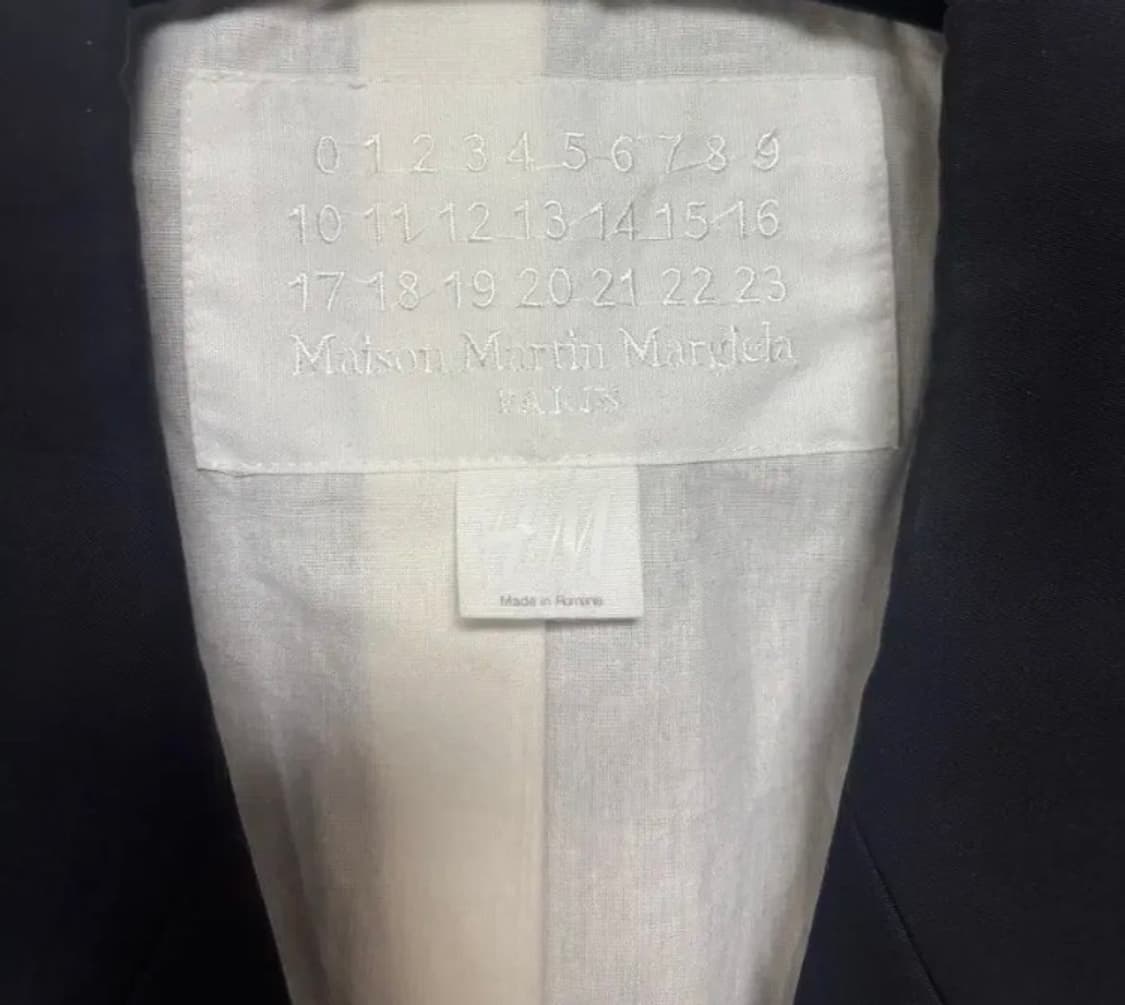 [os] 마르지엘라 h&m 스티치 블레이져 상품이미지3