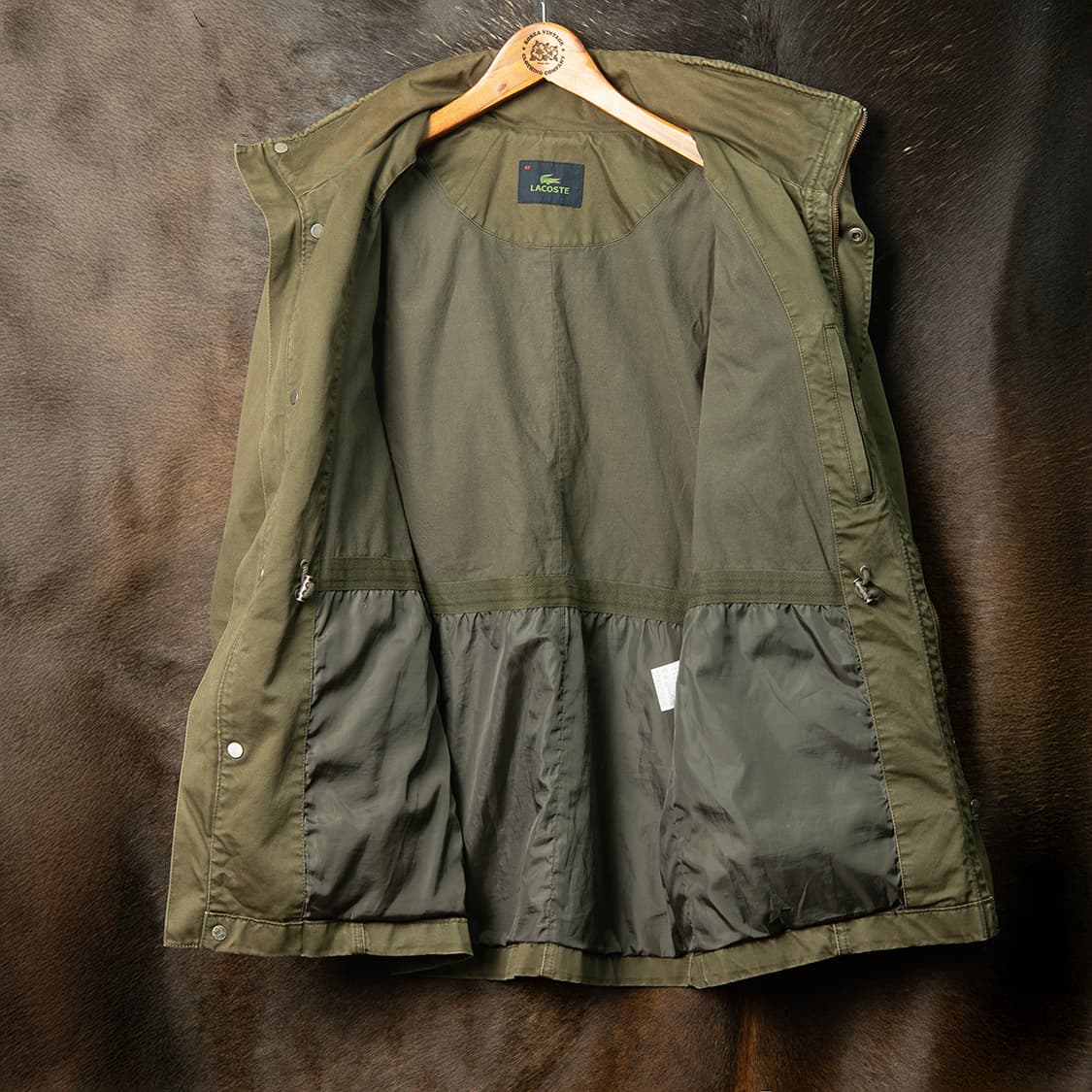[105] 라코스테 밀리터리 M65 필드자켓 올리브 그린  상품이미지8