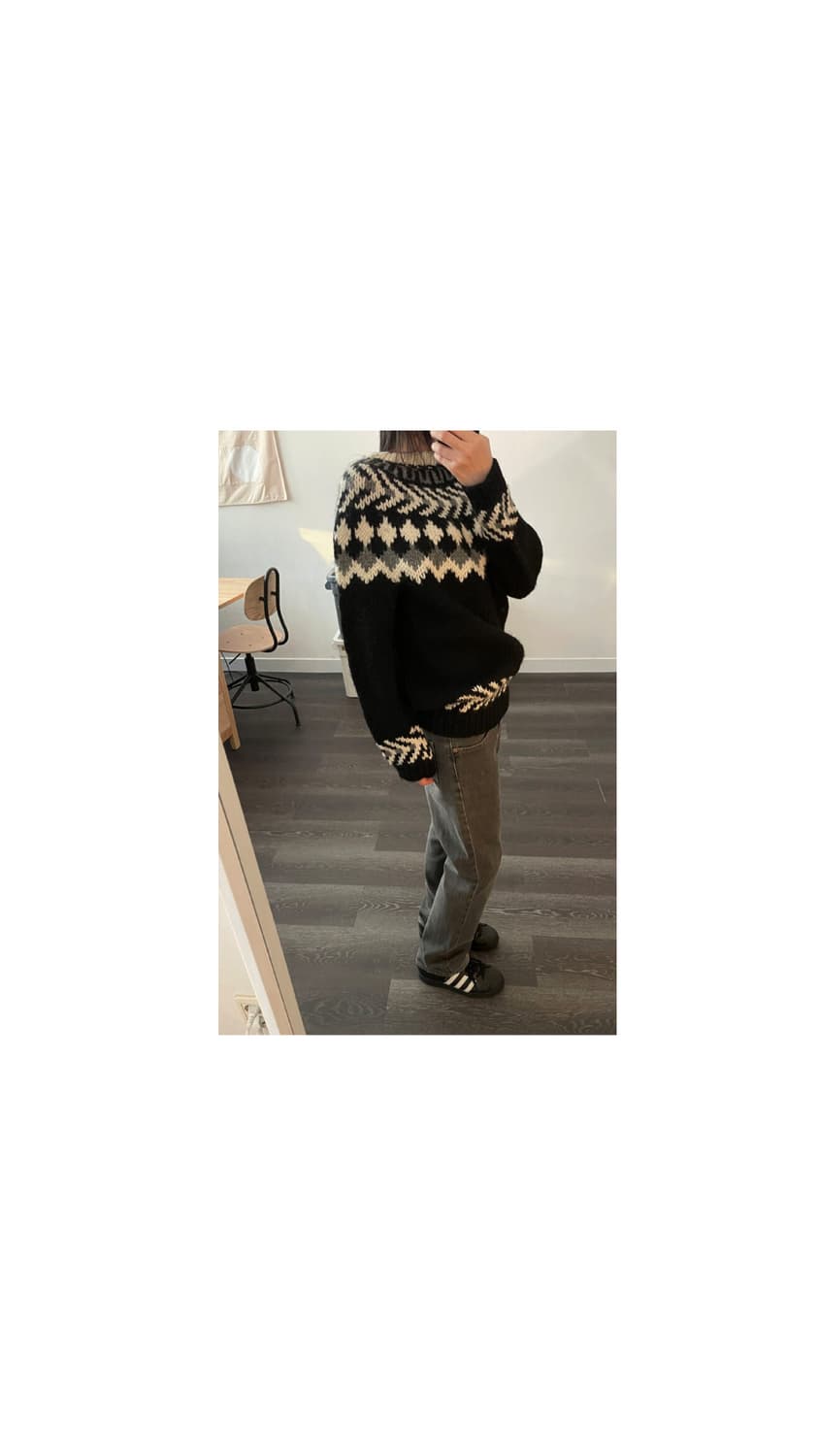 Vtg Nordic knit 상품이미지4