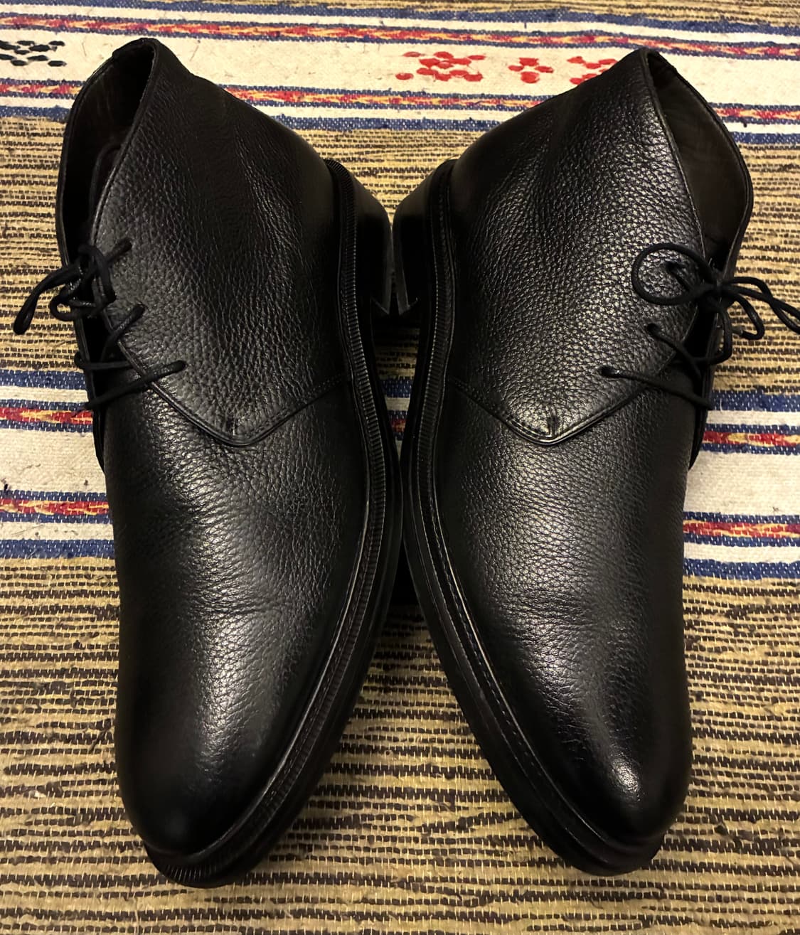 (44/285)마시모두띠 레더 가죽 처카부츠 데저트부츠 블랙 상품이미지6