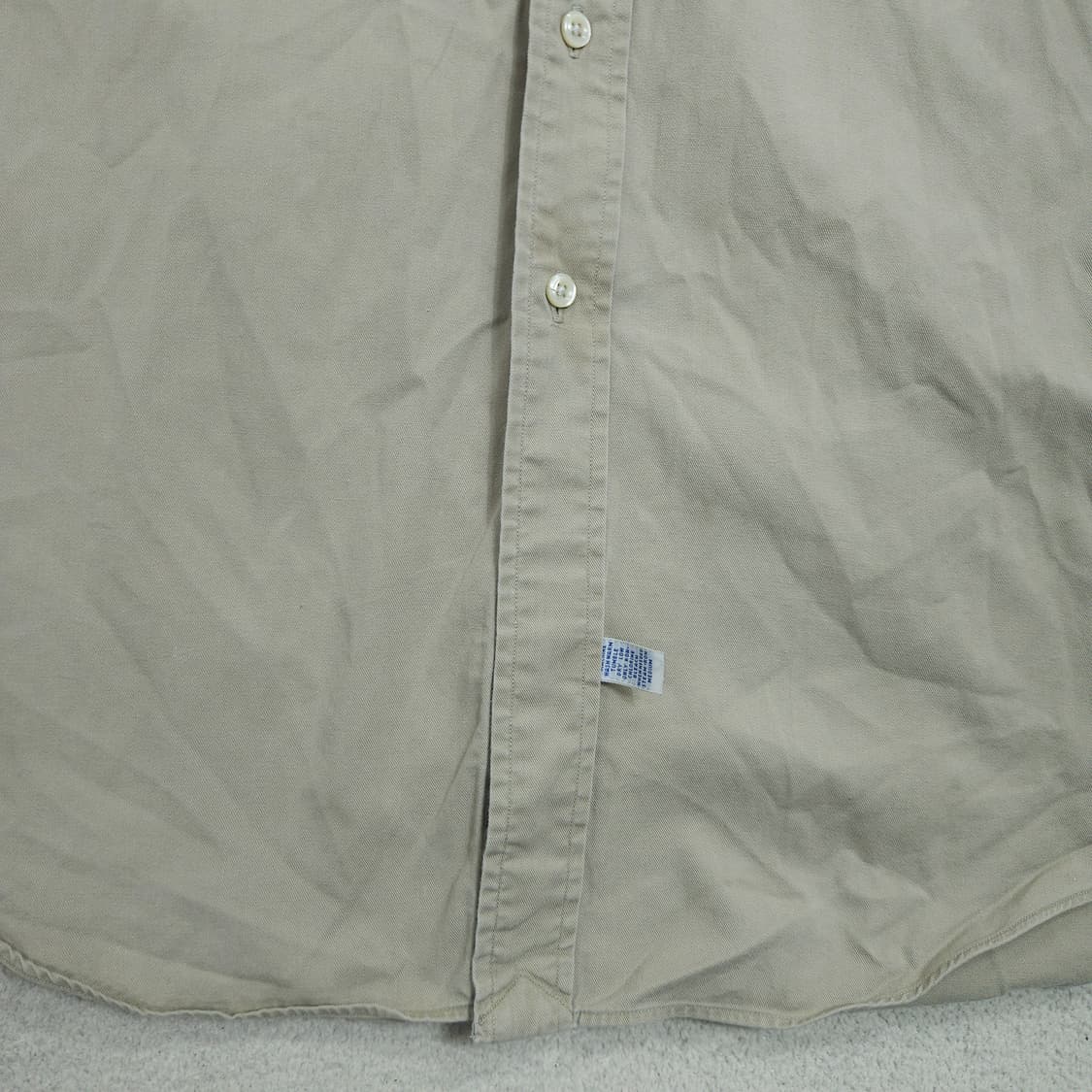 90s 폴로 랄프 로렌 솔리드 셔츠 XL 상품이미지3