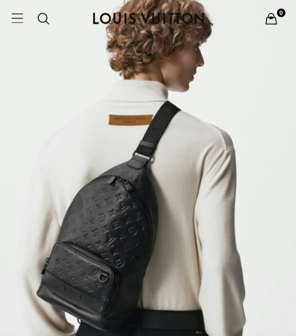 루이비통 쉐도우 올레더 모노그램 레이서 슬링백 크로스백 상품이미지3