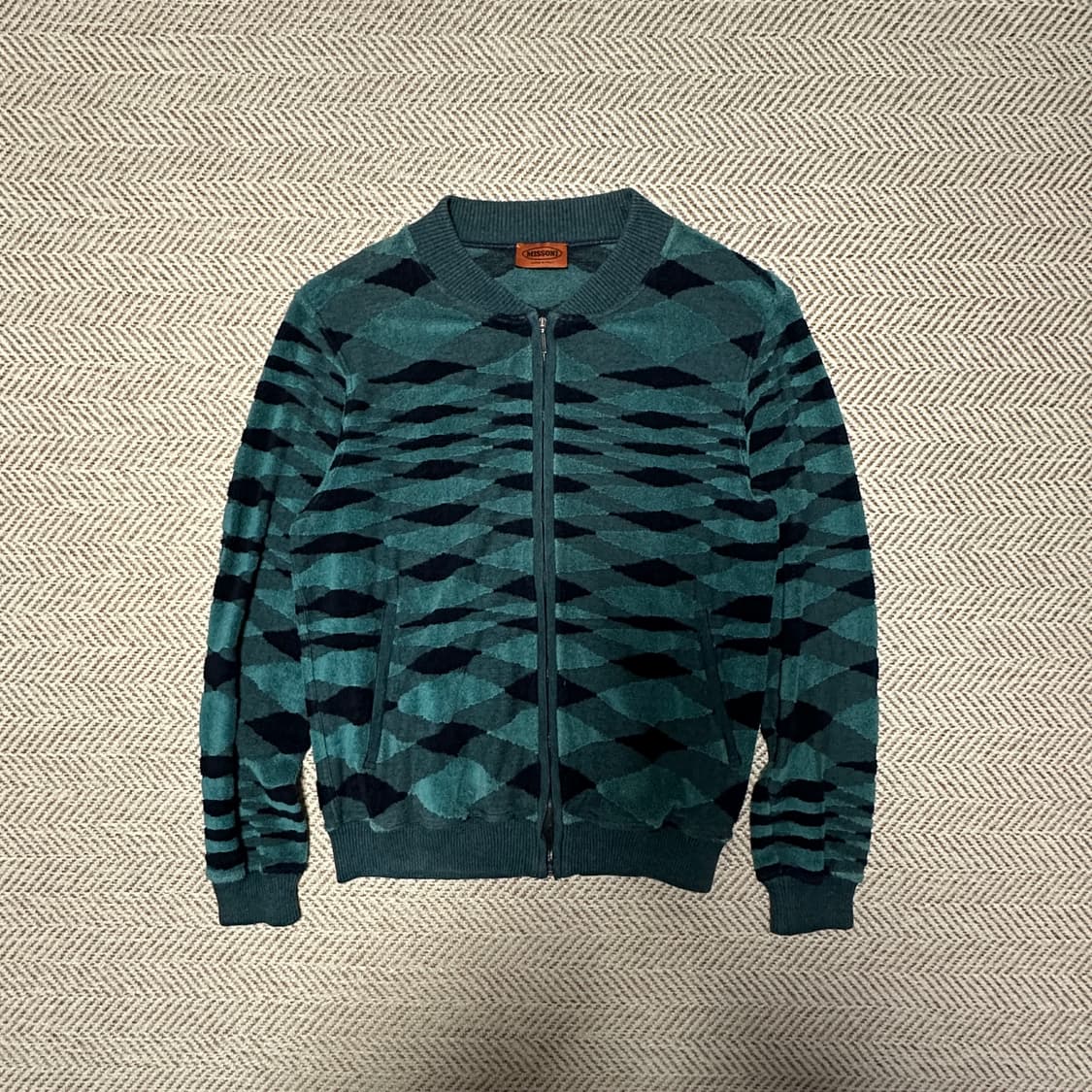 MISSONI italy made zipup knit cardigan 상품이미지1