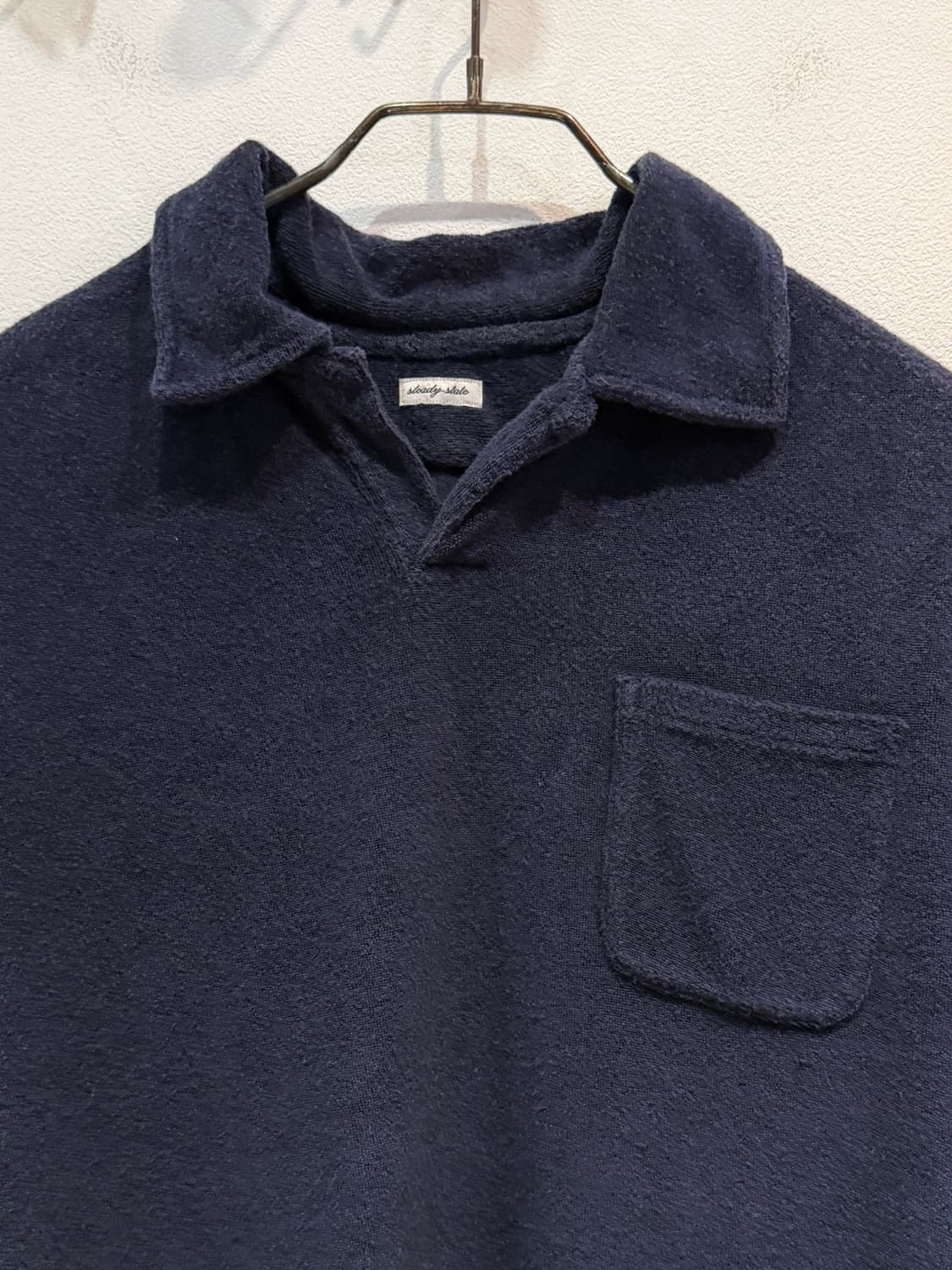 Steady-State Navy Terry Shirt 상품이미지3