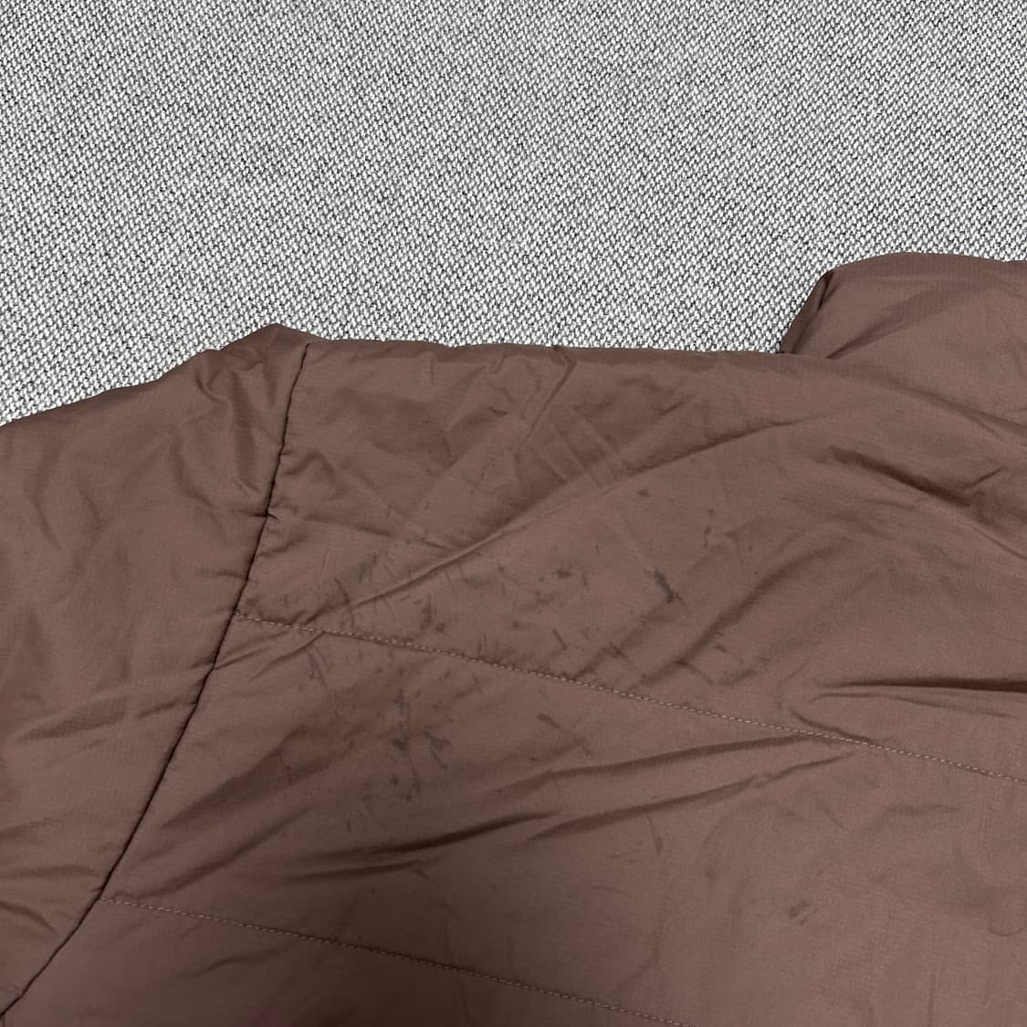 (일본판)노스페이스 브라운 경량패딩(LL) 상품이미지8