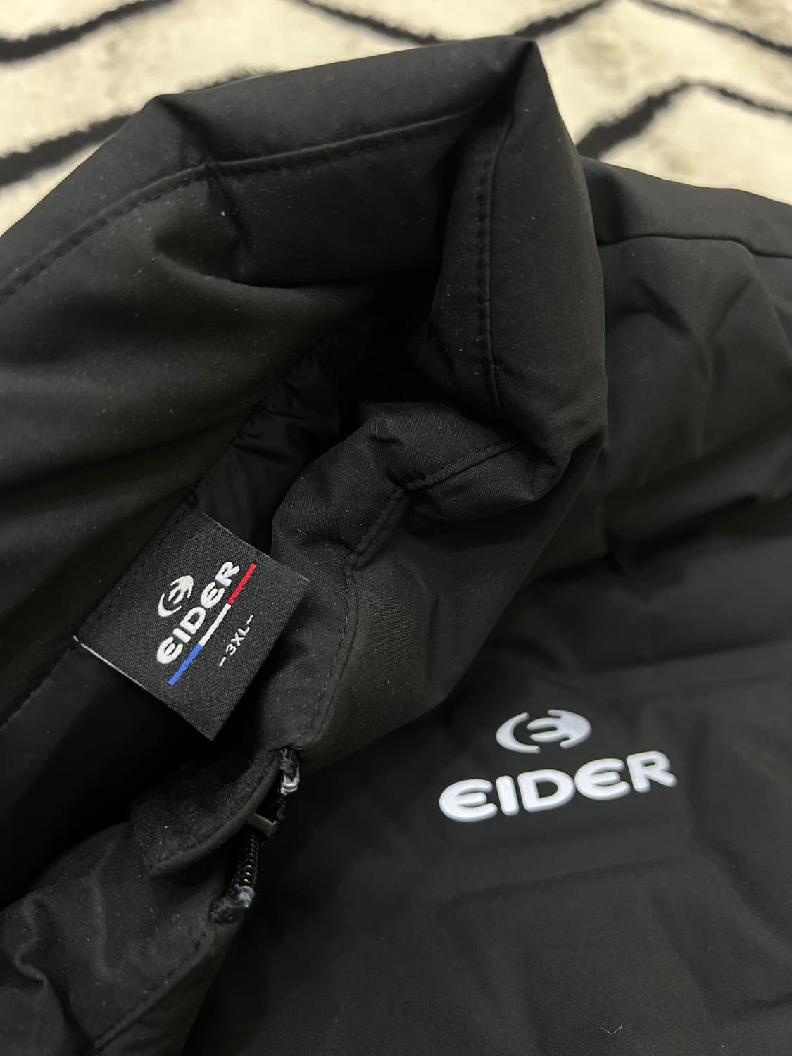 [3XL]아이더 경량 다운 베스트/블랙 상품이미지5