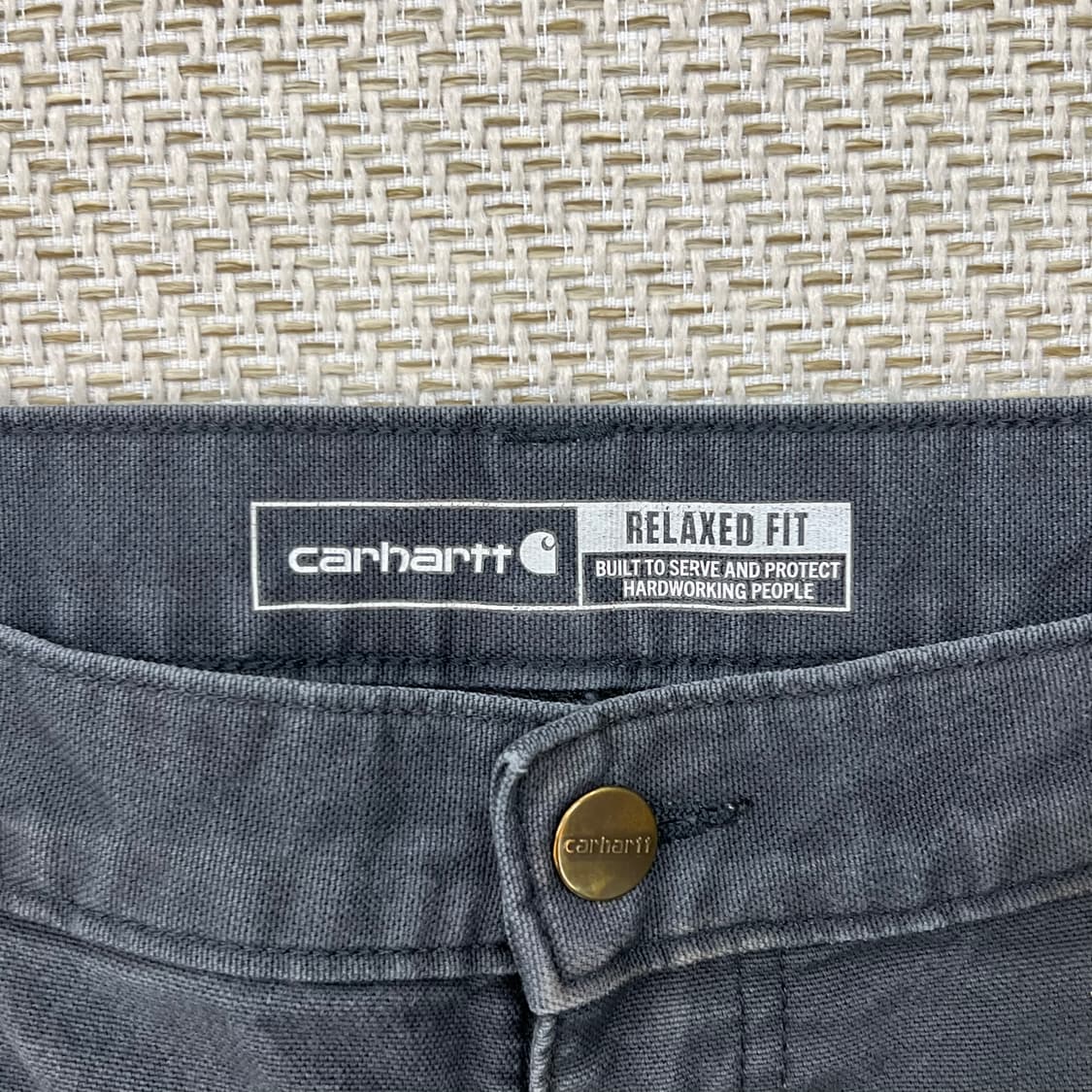 칼하트 더블니 워크팬츠 r2596 상품이미지5