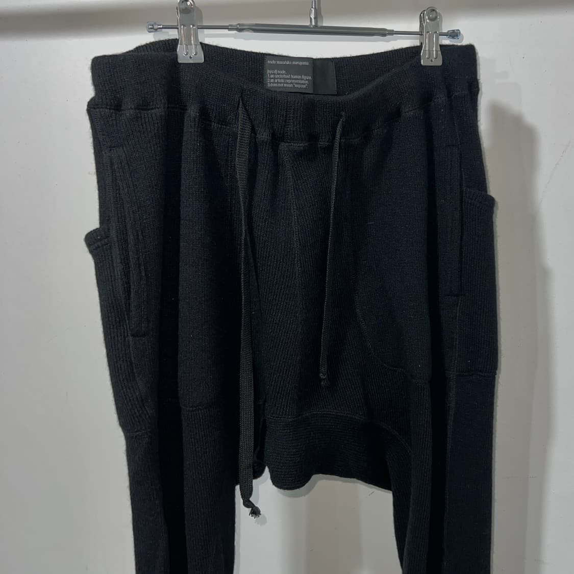 nude: Masahiko Maruyama 니트 사루엘 팬츠 상품이미지4