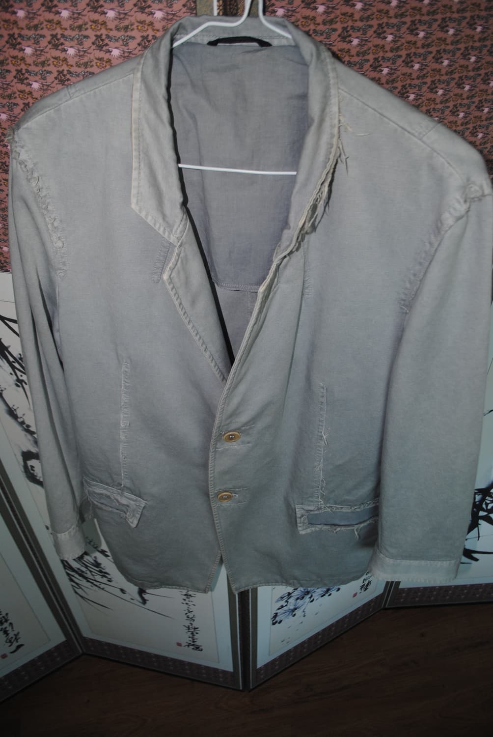 2000s 닐바렛 아카이브 그런지 코튼 자켓 상품이미지3