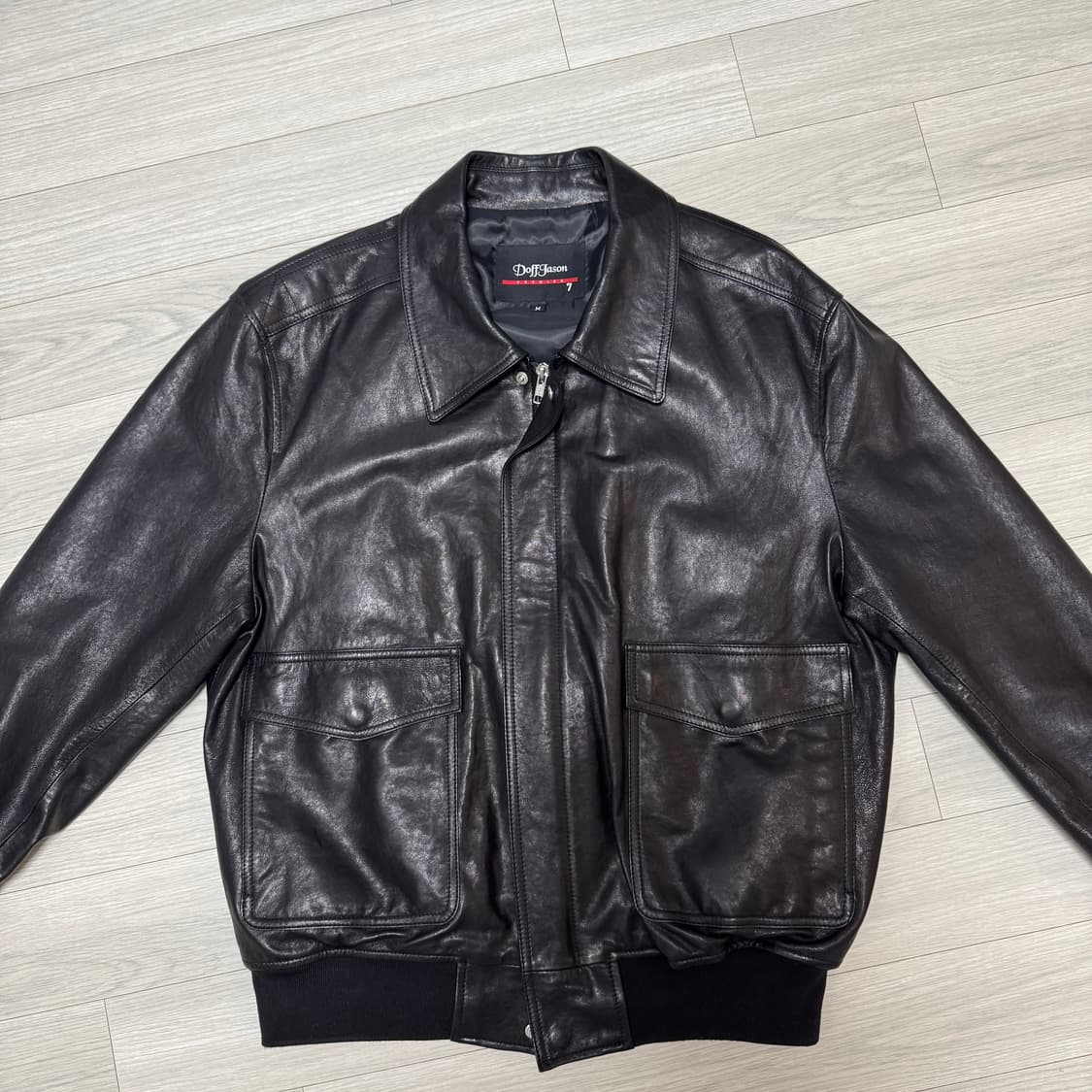 도프제이슨 A-2 레더 자켓 상품이미지2