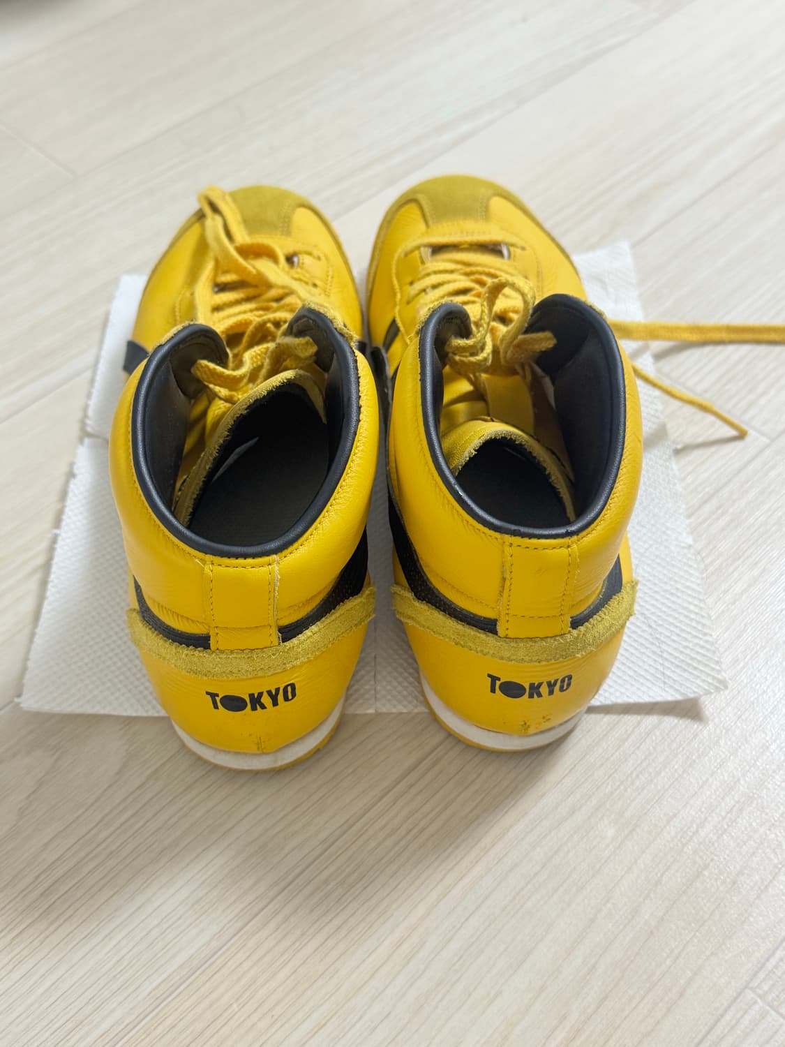 오니츠카타이거 미드러너 도쿄 옐로우 블랙 245 상품이미지3