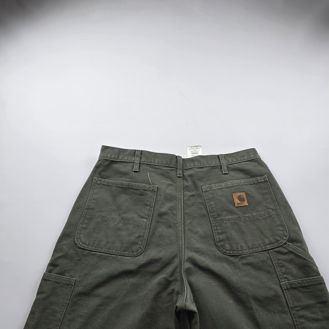 칼하트 카펜터 헤비 덩가리 카키색 사이즈33 R3481 상품이미지2