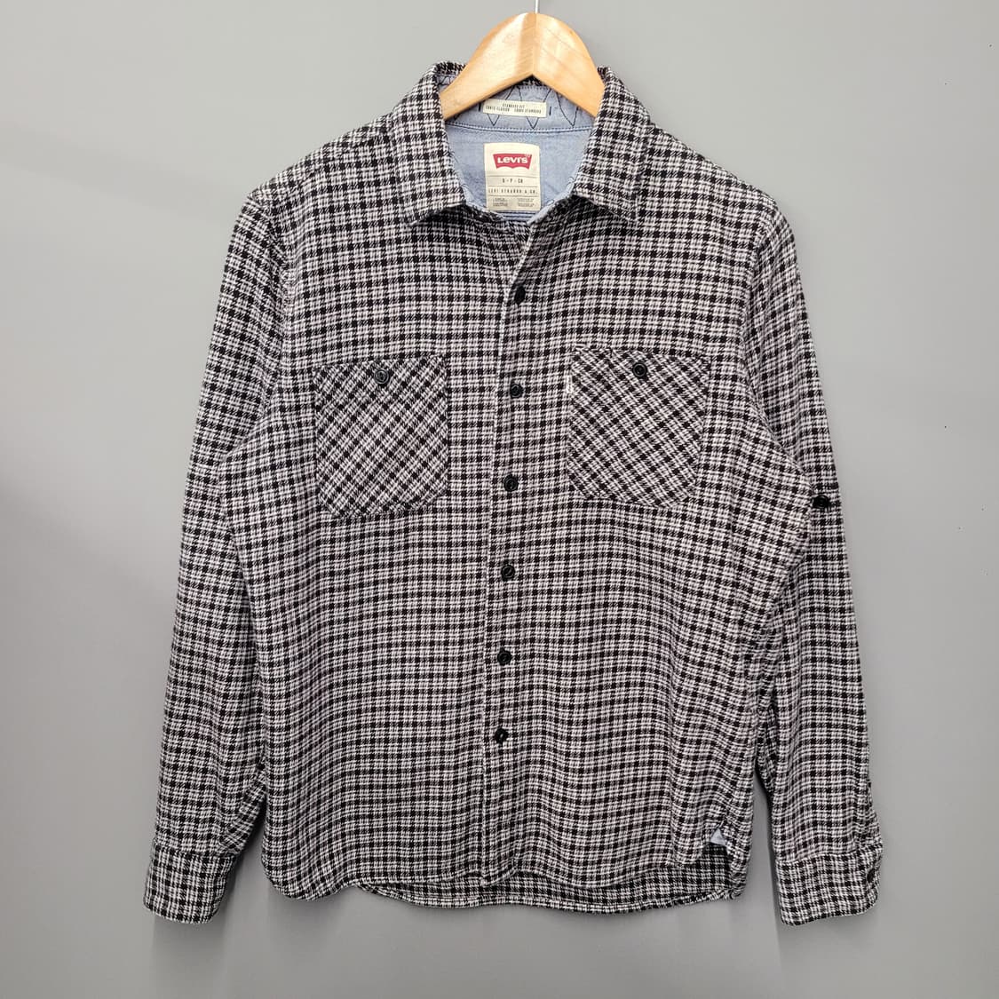 Levi's 리바이스 포플린 체크 셔츠 상품이미지1