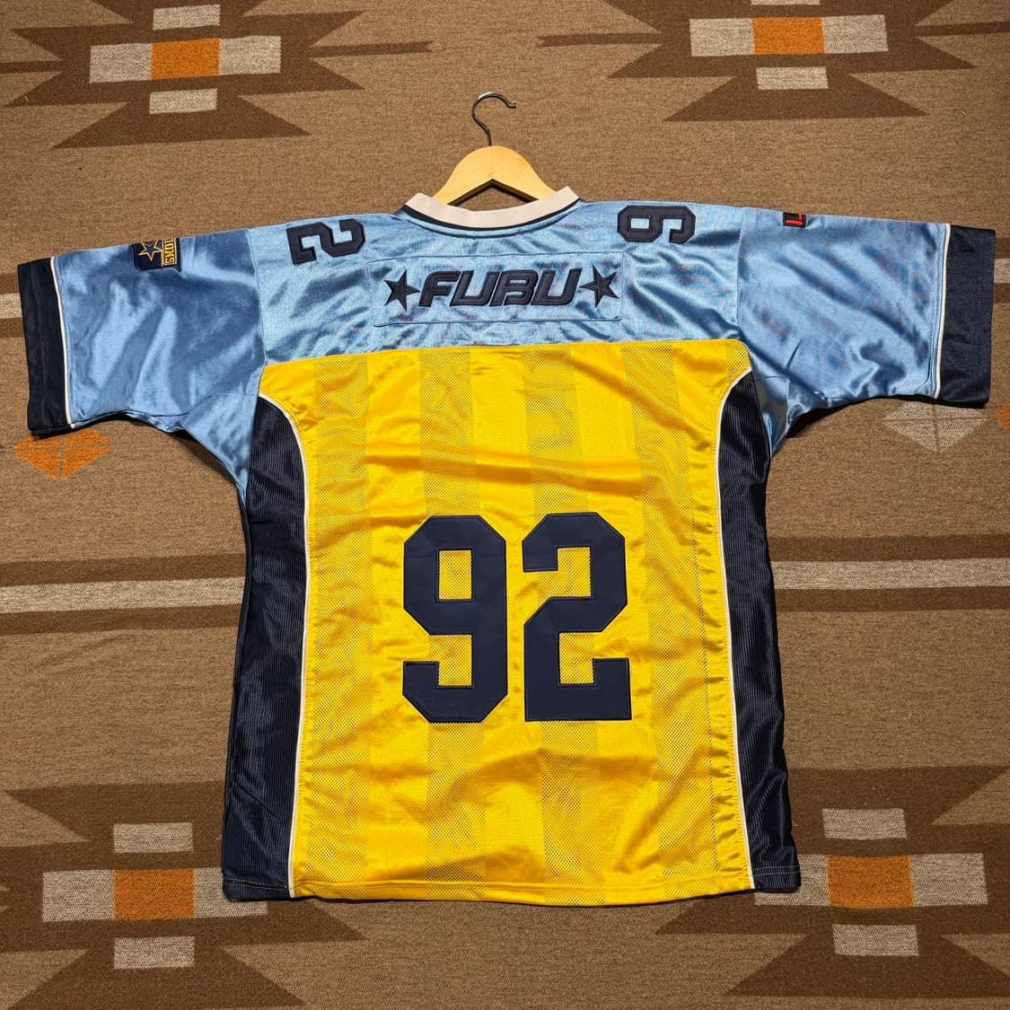 FUBU 후부 00s 챔스 럭비 져지 L 105 상품이미지5