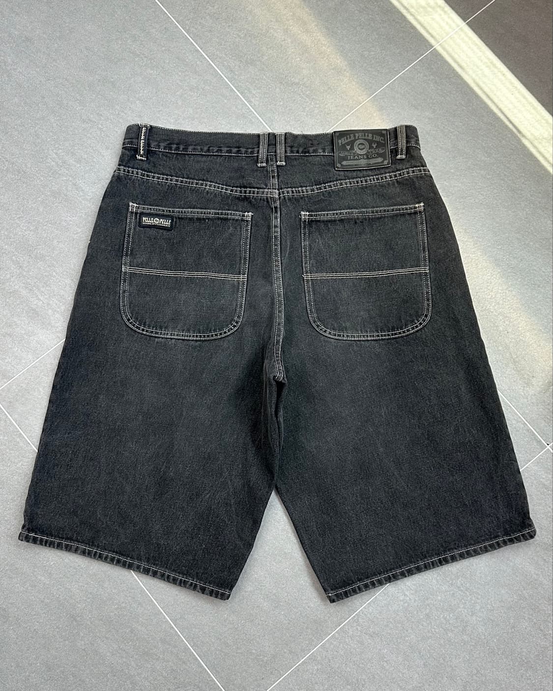 (~38인치)90'S PELLE PELLE 버뮤다 팬츠-M2450 상품이미지1