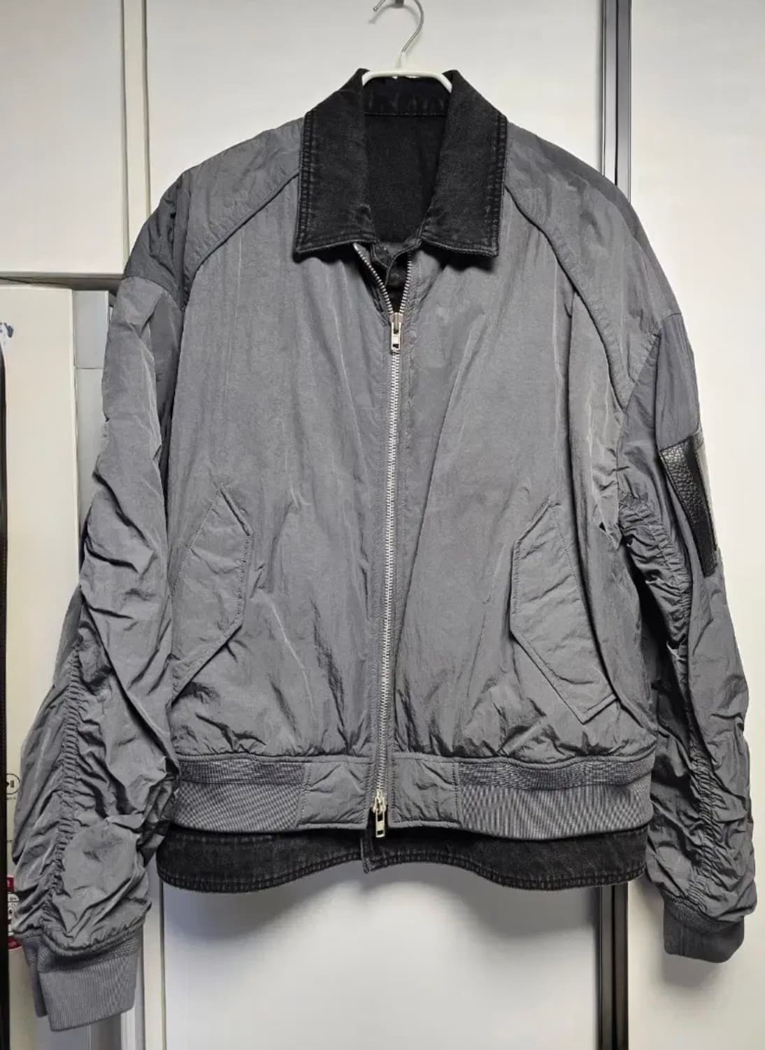 준지 이중 데님 마원자켓-50 상품이미지1