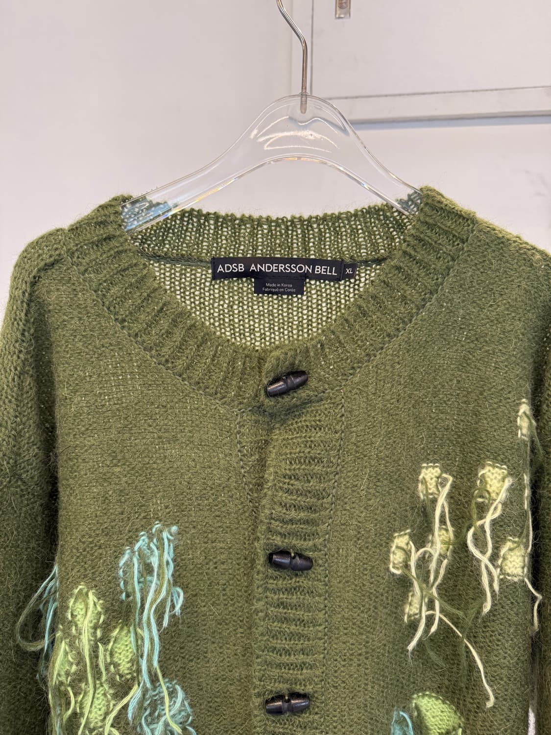 Andersson Bell Macaron Intarsia Cardigan 상품이미지3