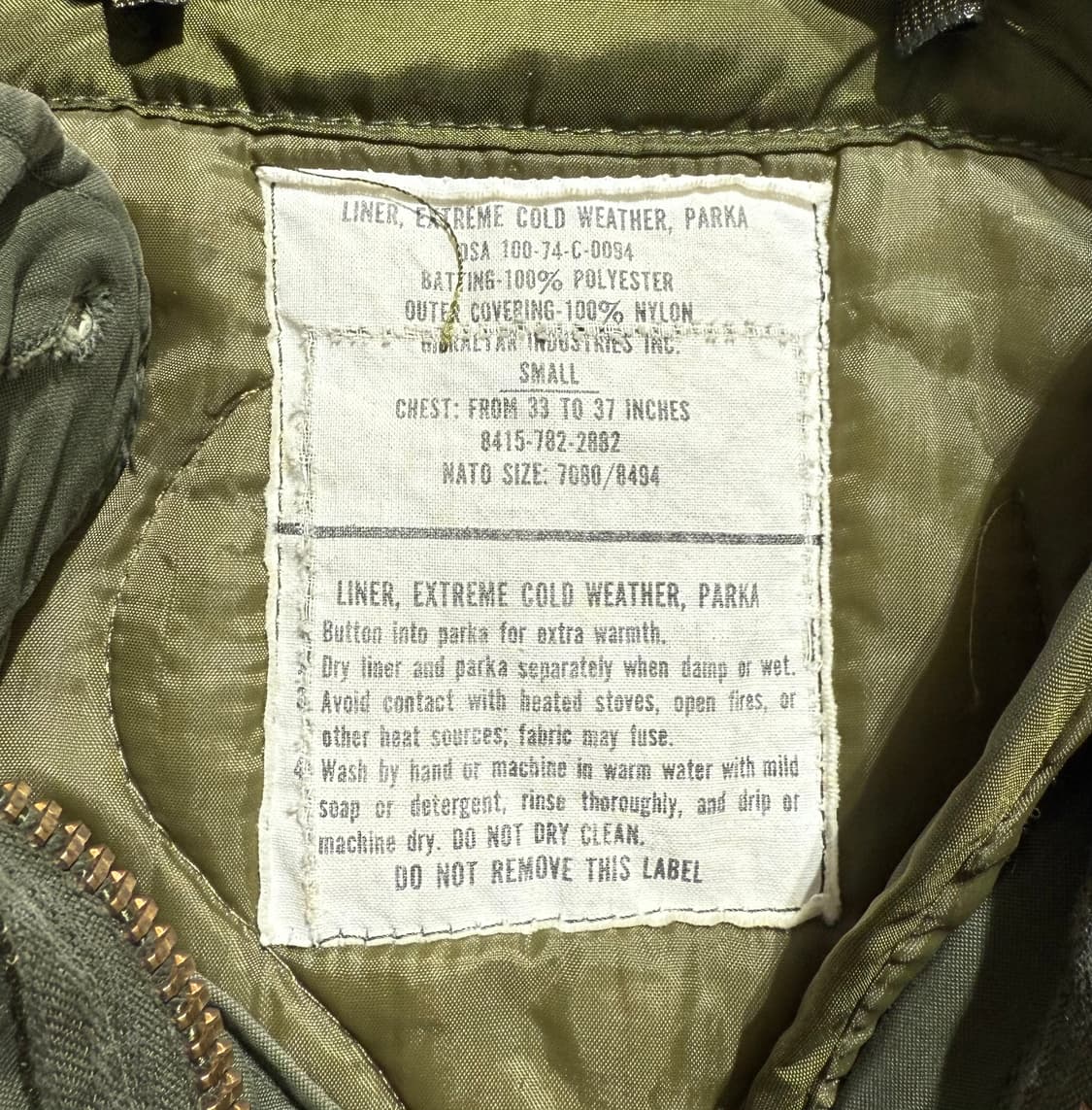 M-1965 피쉬테일 개파카 상품이미지7