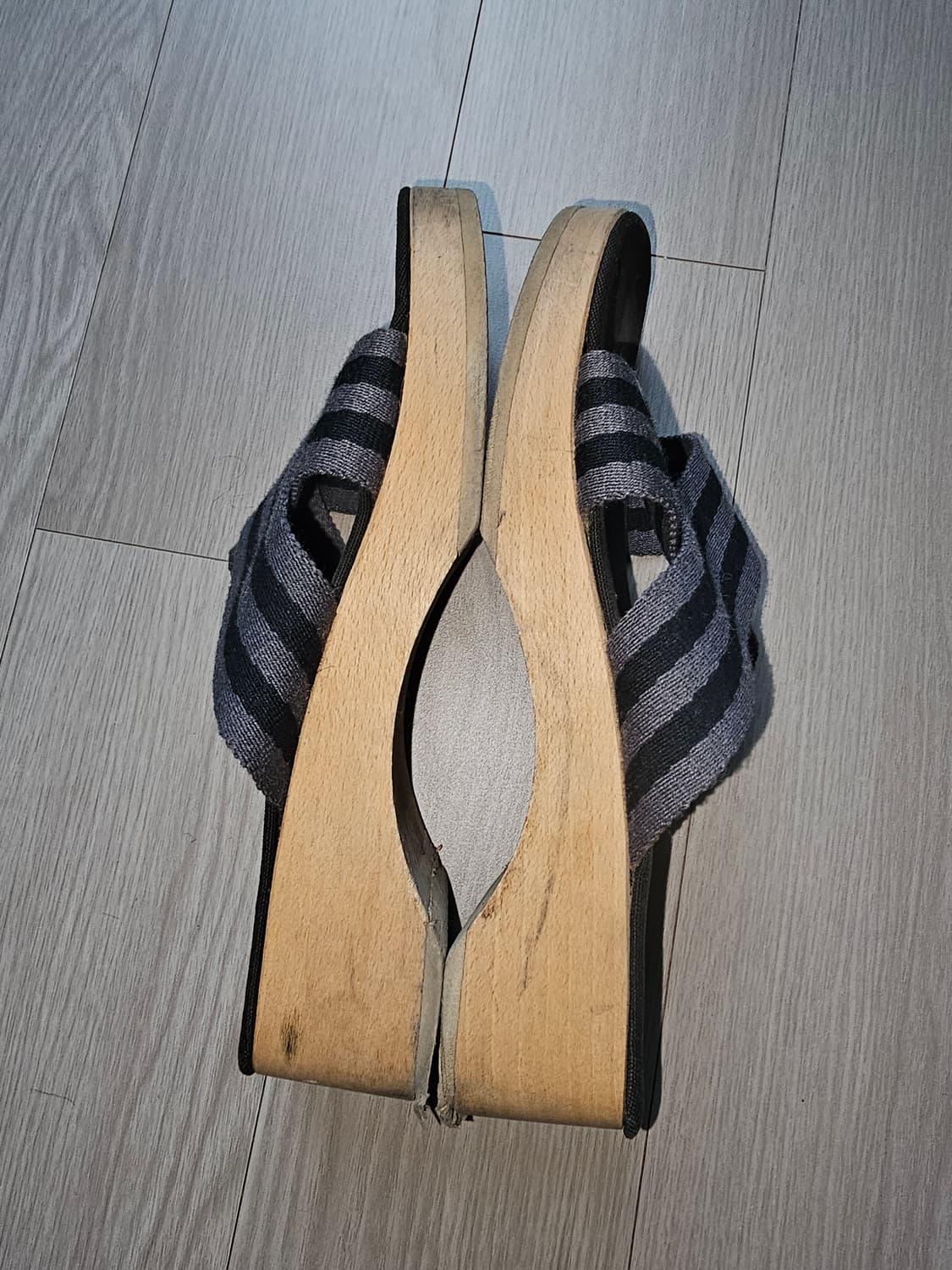 에르메스 스트라이프 슬리퍼 샌들 상품이미지7