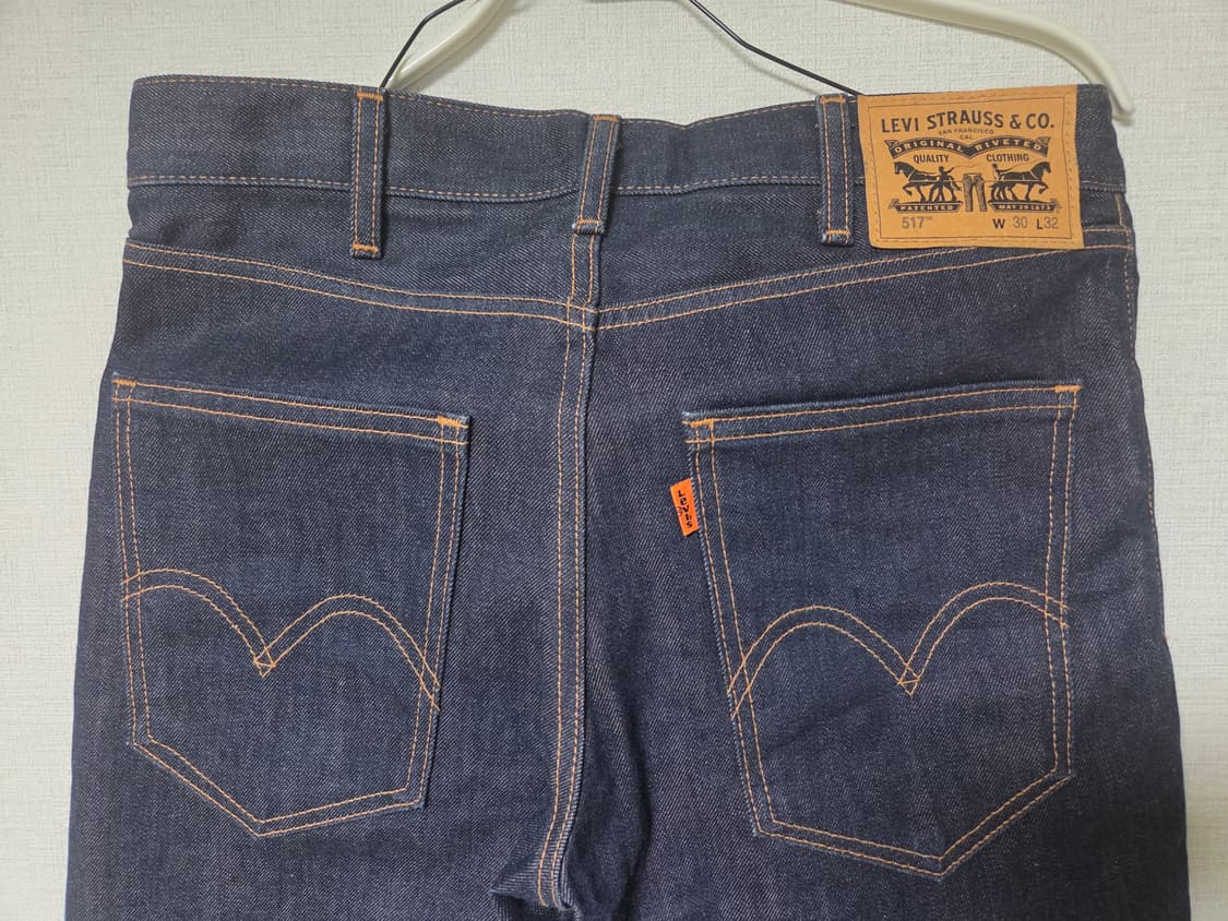 리바이스 517 오렌지탭 새상품 데님 팬츠 상품이미지3