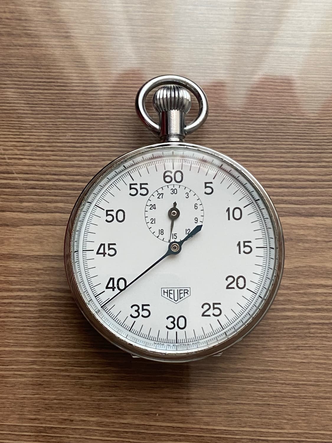 호이어(Heuer) 수동식 스톱워치 회중시계 빈티지시계 판매합니다. 상품이미지1