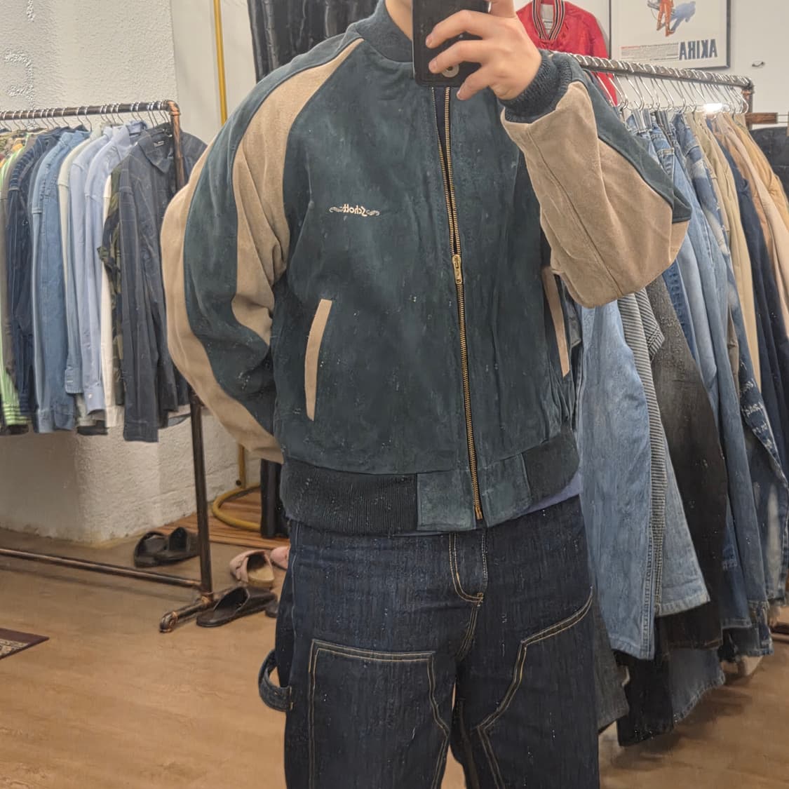 schott 스웨이드 자켓 레더 자켓 42 사이즈 상품이미지7