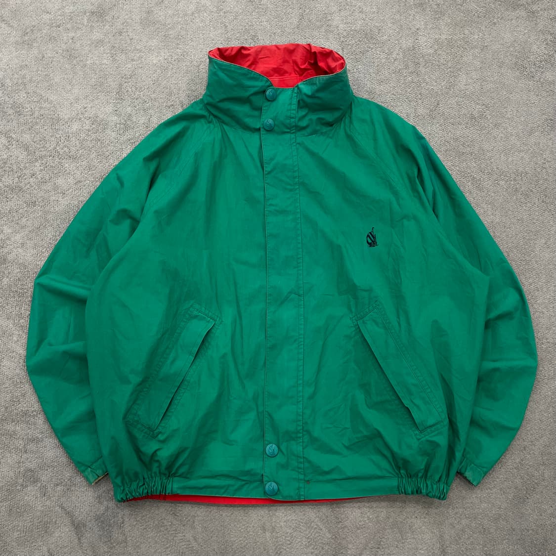 110 노티카 컬러블록 리버시블 바람막이 자켓 상품이미지6